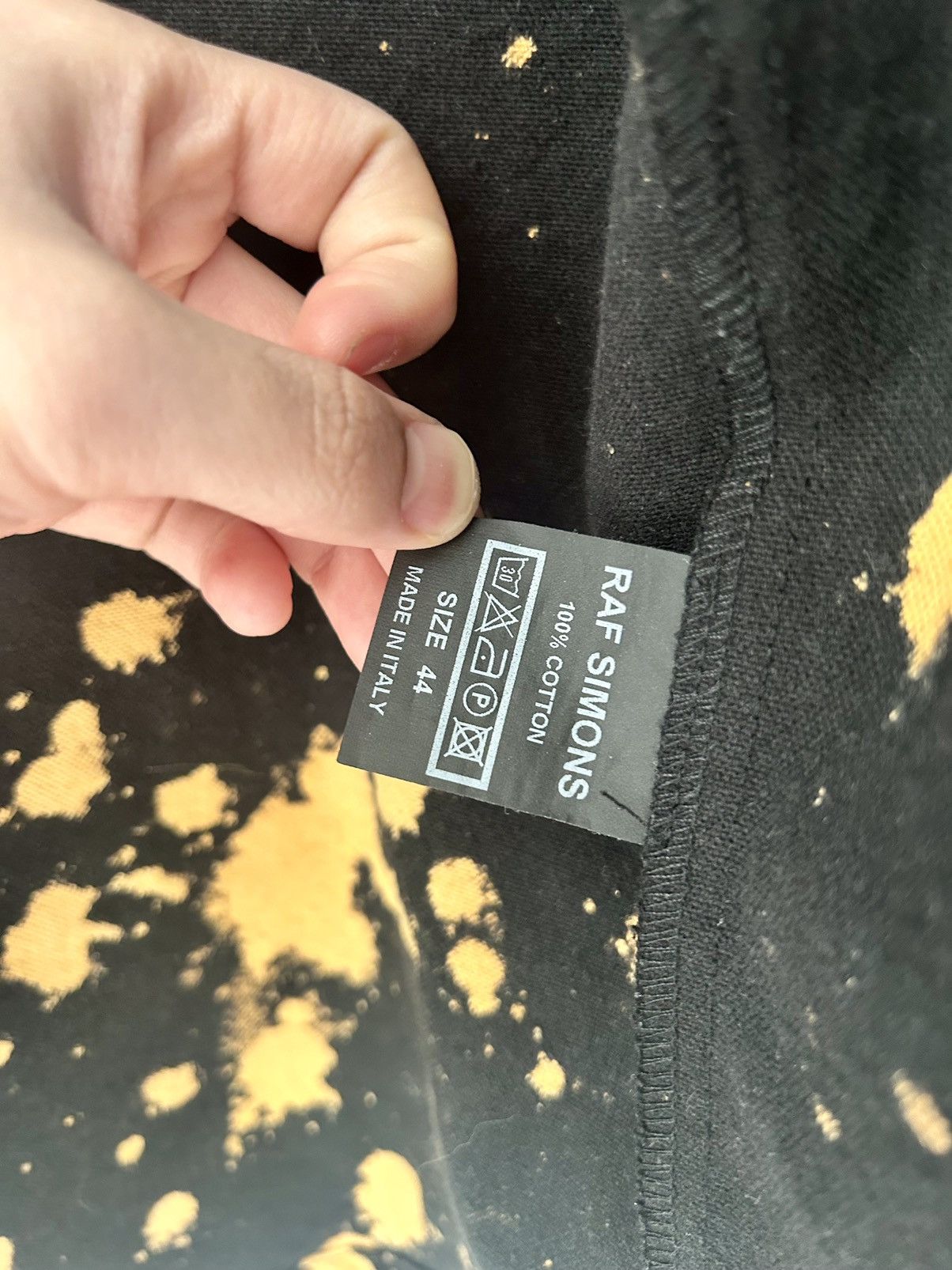 Raf Simons × Sterling Ruby AW14 RAF SIMONS STERLING RUBY TWO POCKET SHIRT Size US S / EU 44-46 / 1 - 8 Thumbnail