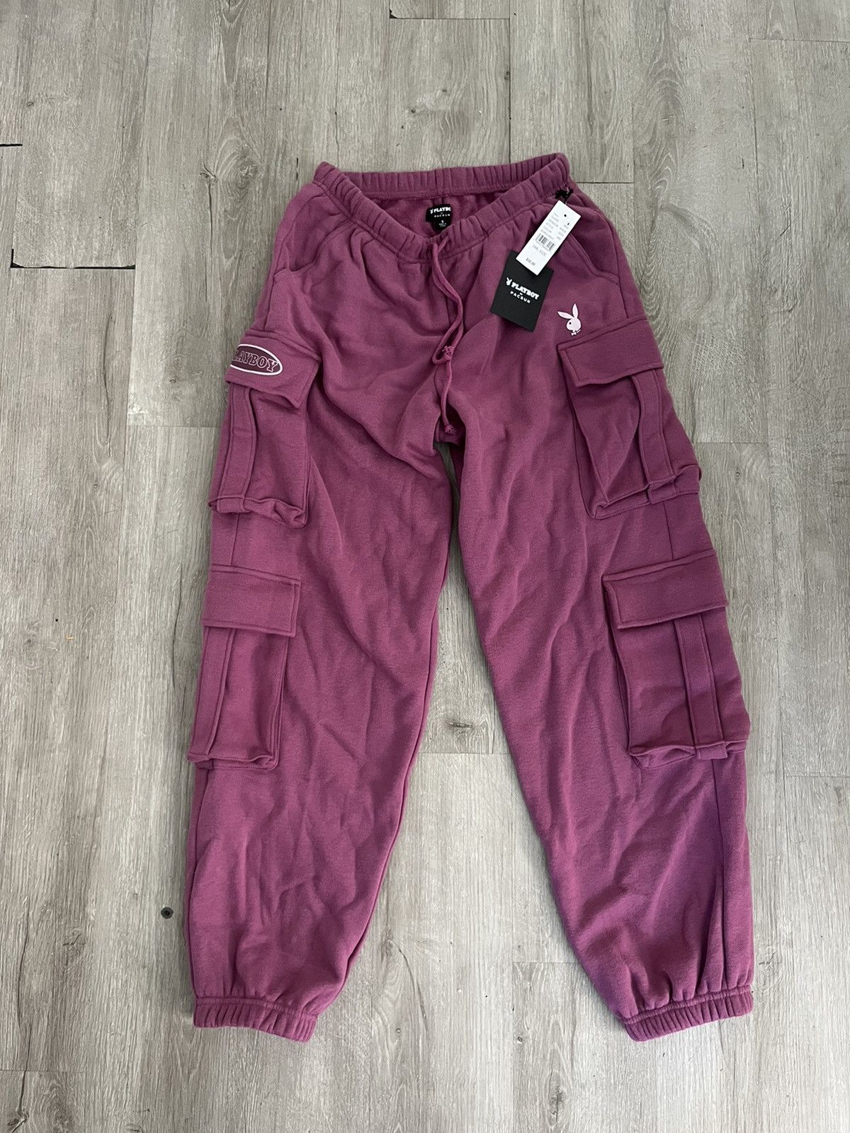 Pacsun × Playboy Playboy By PacSun Cargo Sweatpants Size 27" / US 4 / IT 40 - 1 Thumbnail