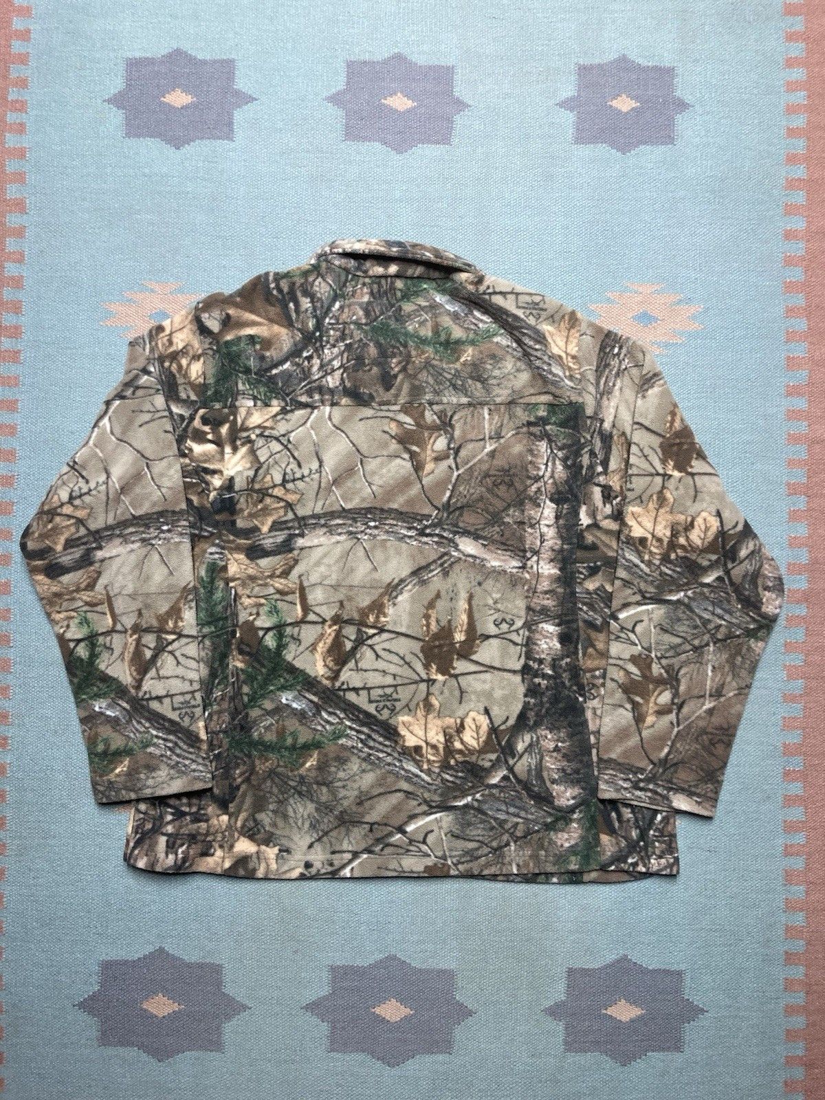 Vintage Vtg realtree camo fleece jacket soft camouflage hunting XL Size US XL / EU 56 / 4 - 5 Thumbnail