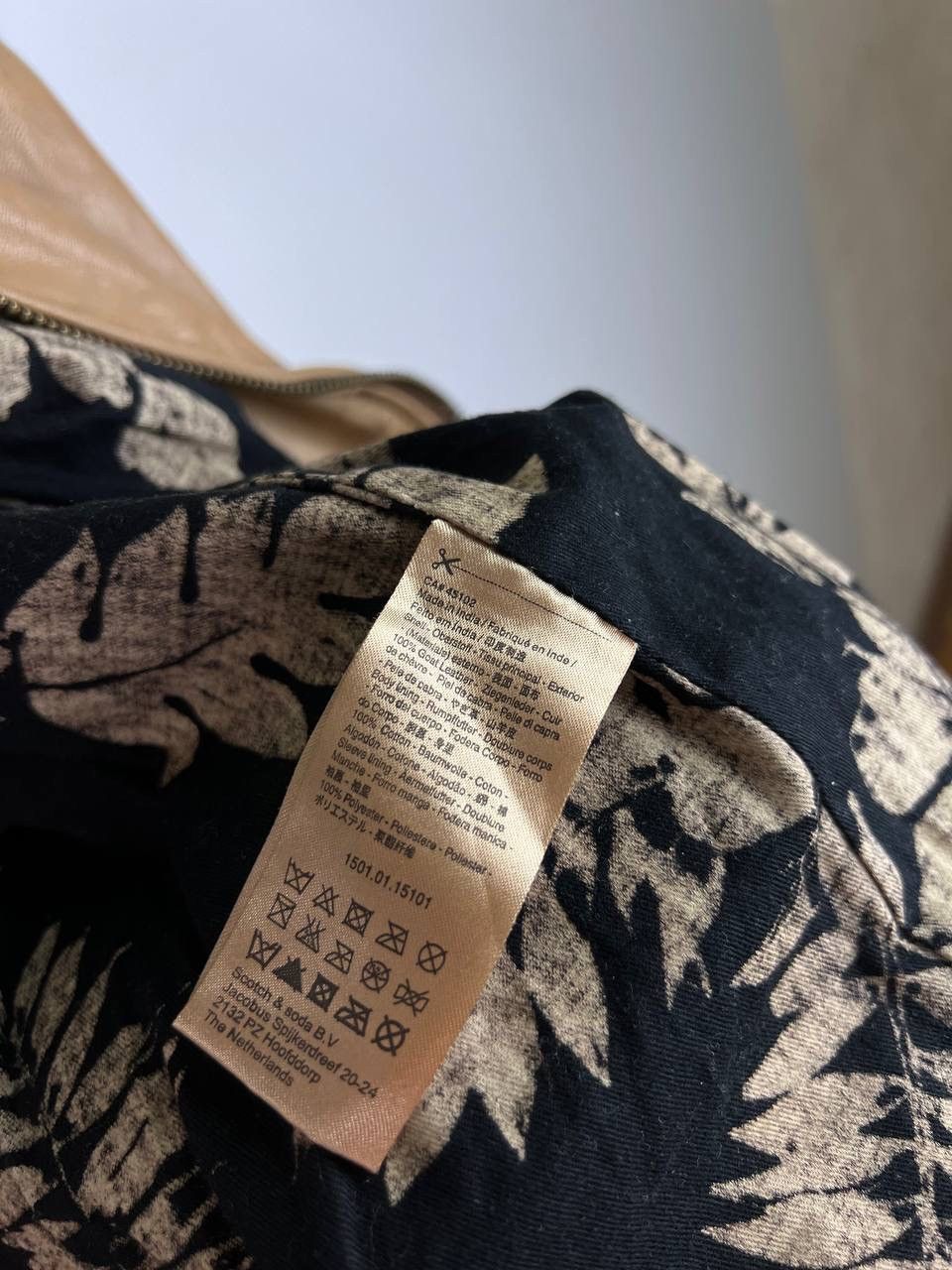 Scotch & Soda Scotch Soda leather jacket size M Size US M / EU 48-50 / 2 - 4 Thumbnail