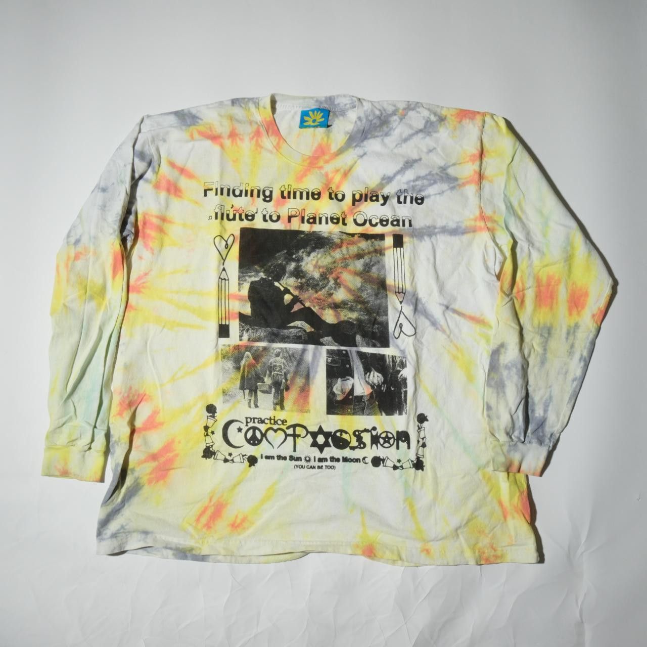 Online Ceramics Online Ceramics 'Playing the Flute' Long Sleeve Shirt Size US XXL / EU 58 / 5 - 1 Thumbnail