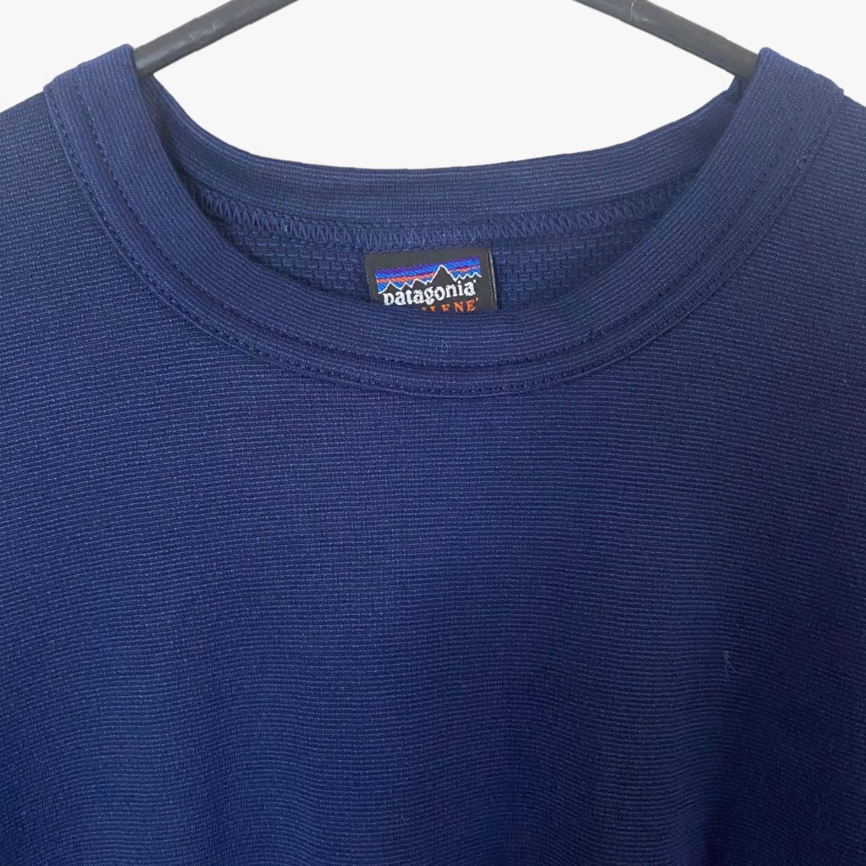 Patagonia VINTAGE Patagonia Capilene Pullover Shirt Crewneck Mens Large Blue Long Sleeve Size US L / EU 52-54 / 3 - 5 Thumbnail