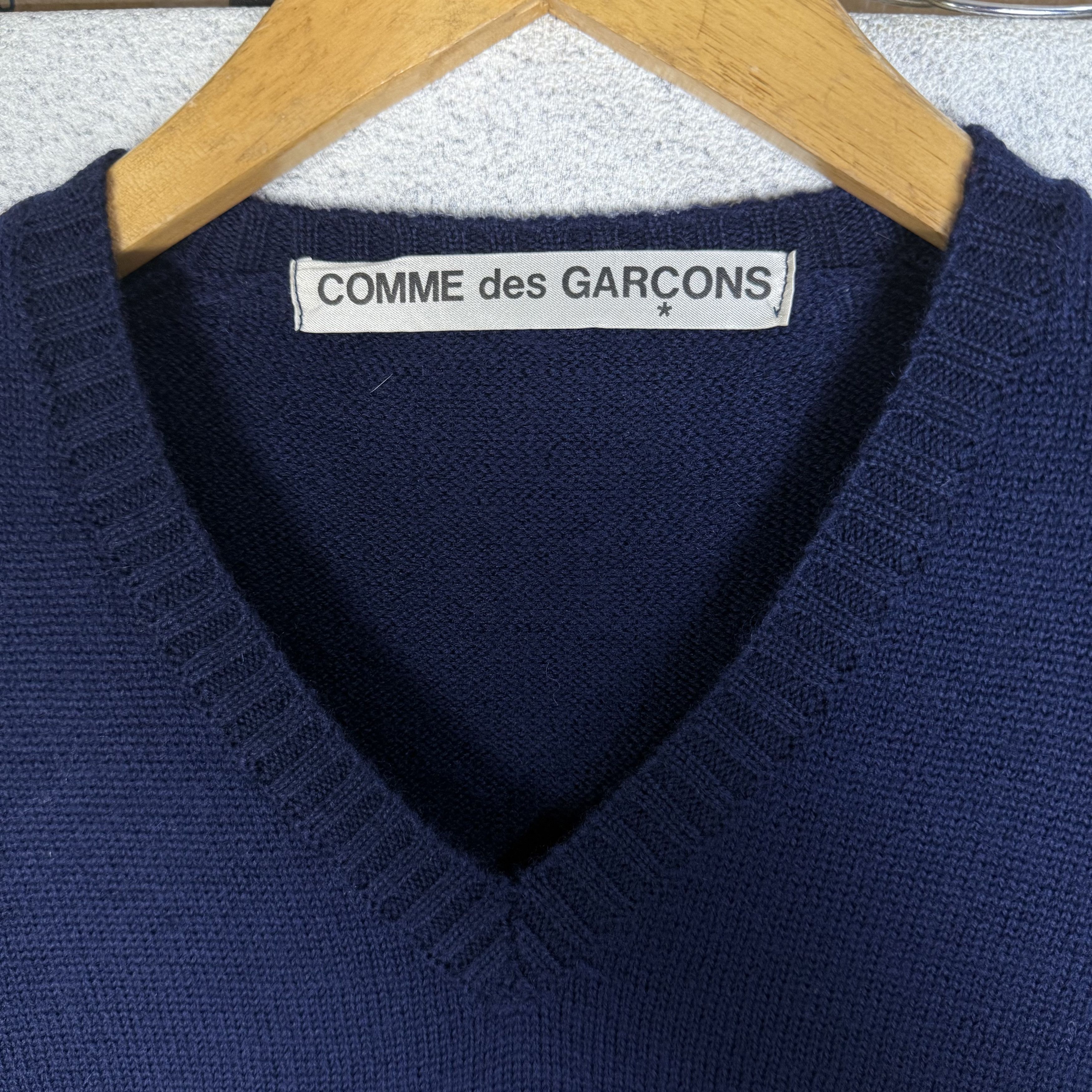 Comme des Garcons Archive 80s Comme Des Garcons Midi Wool Dress Size S / US 4 / IT 40 - 6 Thumbnail