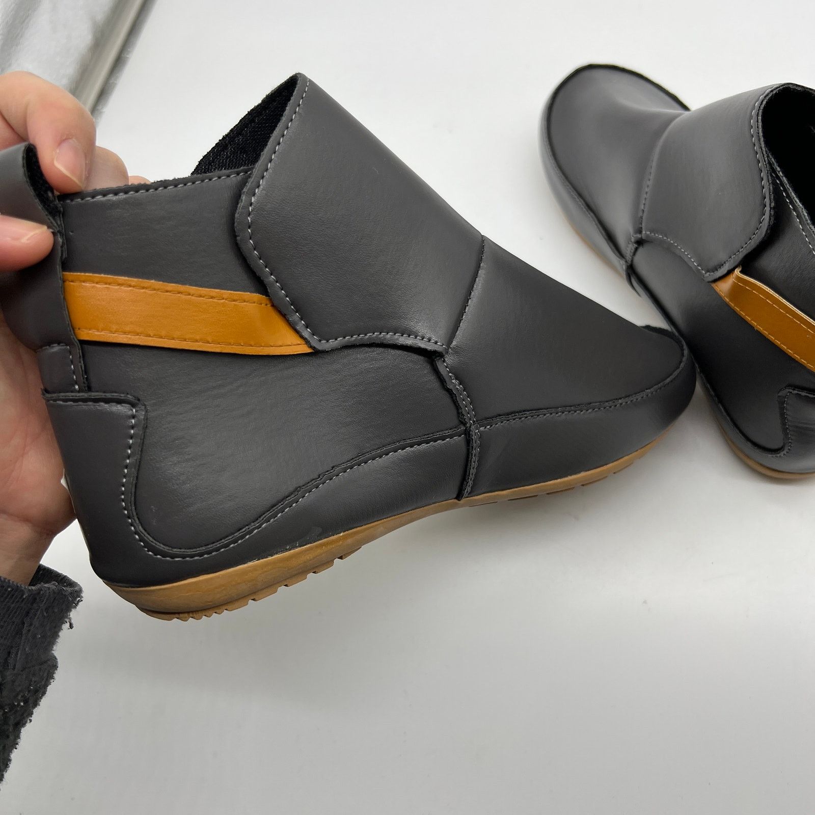 Other Ankle Boots Round Toe Casual Comfortable Lightweight Size US 6.5 / IT 36.5 - 7 Thumbnail