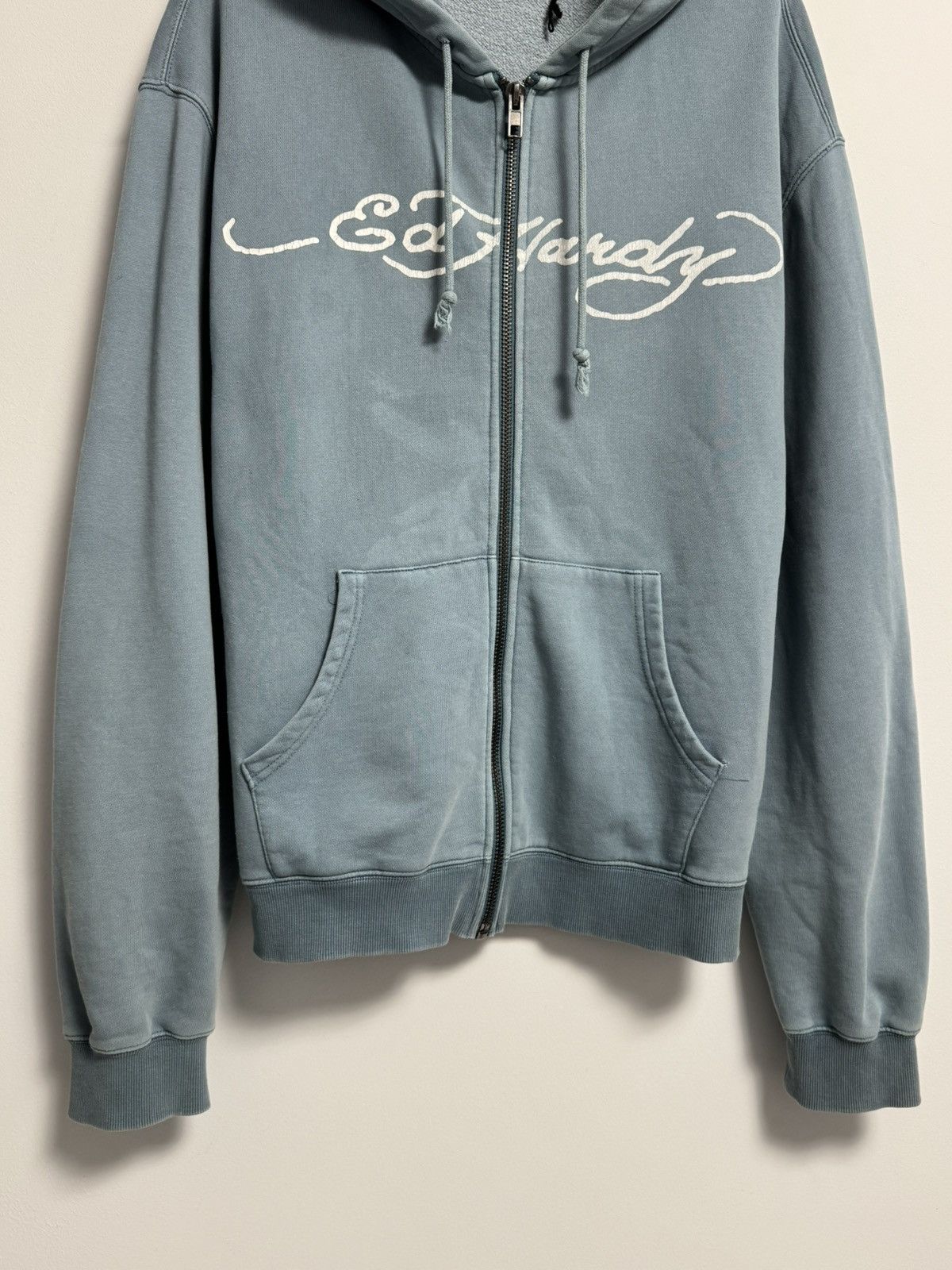 Ed Hardy Ed Hardy Hoodie Skull Explosion Full Zip Sweatshirt Style Size US XL / EU 56 / 4 - 4 Thumbnail