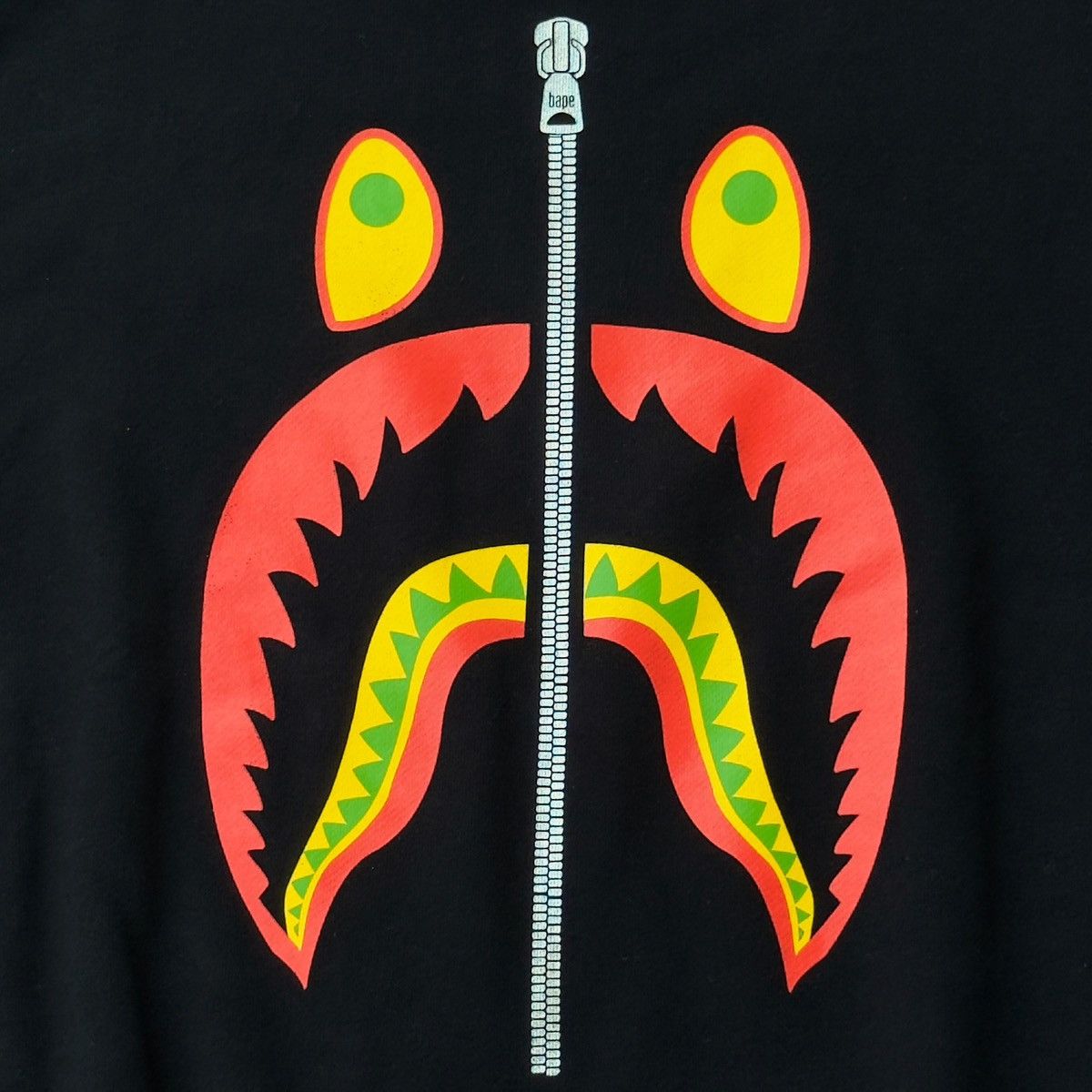 Bape Bape Shark Crewneck Black Size US XL / EU 56 / 4 - 3 Thumbnail