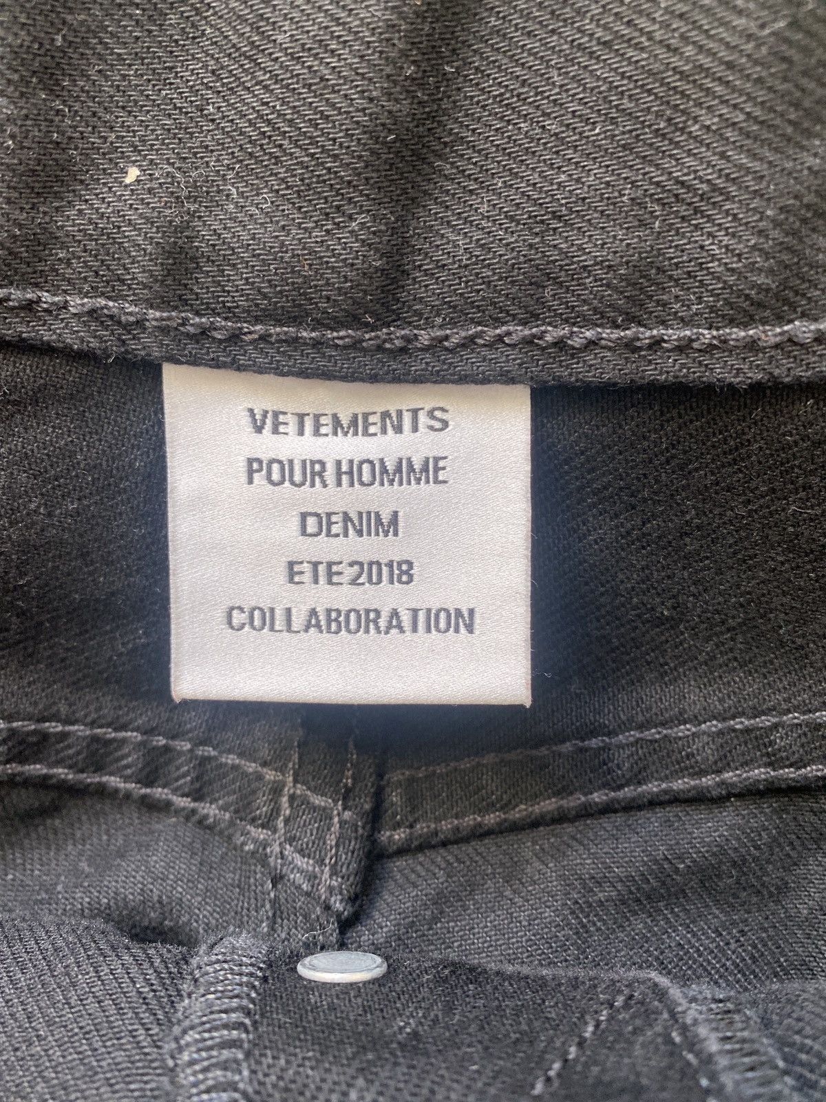 Levi's × Vetements Vetements x Levi’s Split Denim Size US 32 / EU 48 - 5 Thumbnail