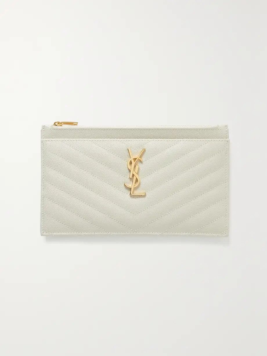 Saint Laurent Paris o1b1hav110225 Size: OS/ Cassandre Matelasse Leather Pouch Size ONE SIZE - 2 Thumbnail