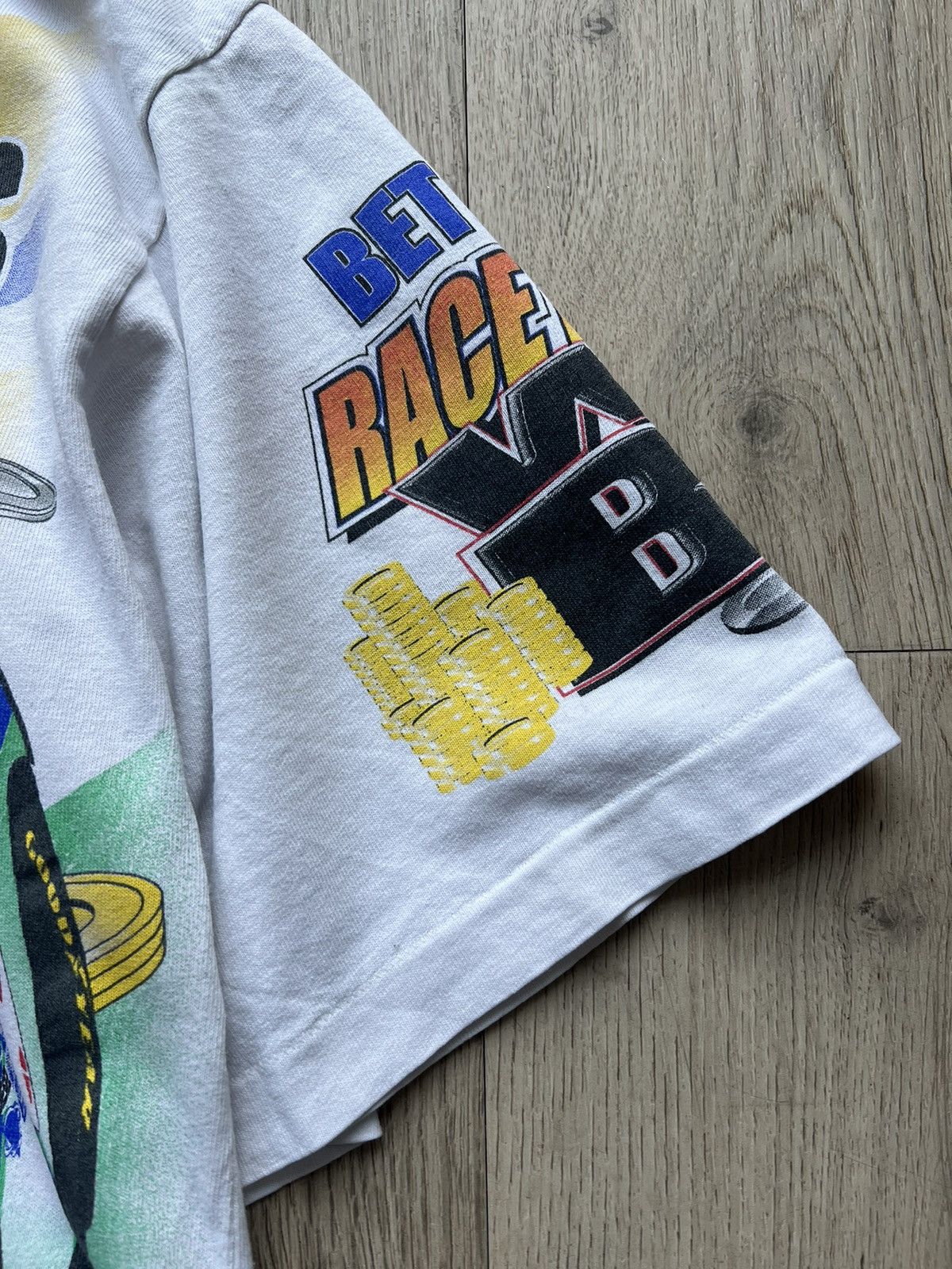 Vintage Las Vegas Speedway single stitch tshirt Size US L / EU 52-54 / 3 - 2 Thumbnail