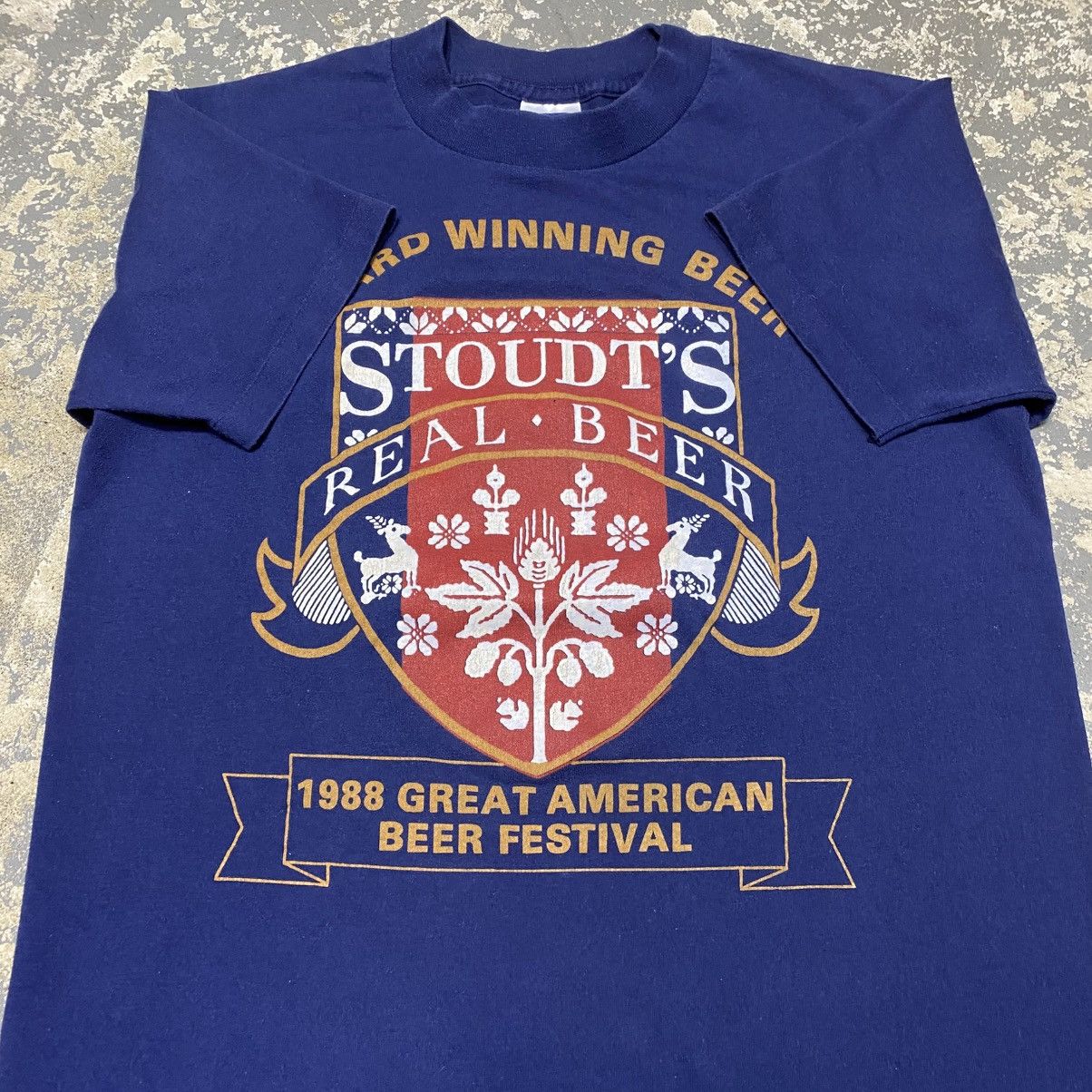Japanese Brand × Vintage Vintage Great American Beer Festival 1988 Tshirt Size US L / EU 52-54 / 3 - 6 Thumbnail