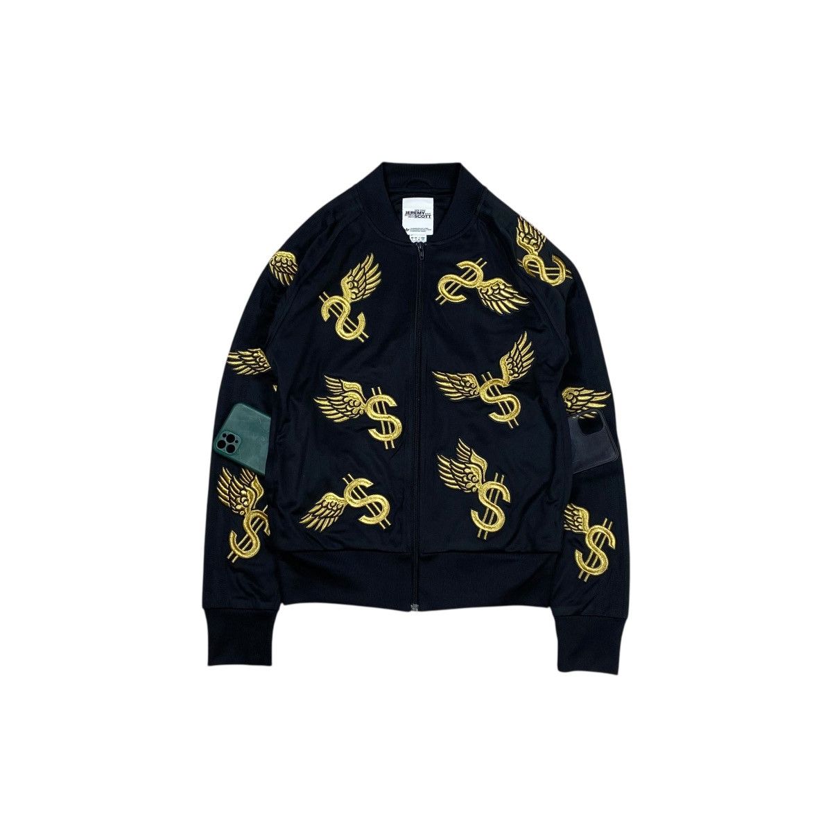 Adidas × Jeremy Scott Rare Adidas x Jeremy Scott Wing Dollar Track Top Jacket Size US S / EU 44-46 / 1 - 3 Thumbnail