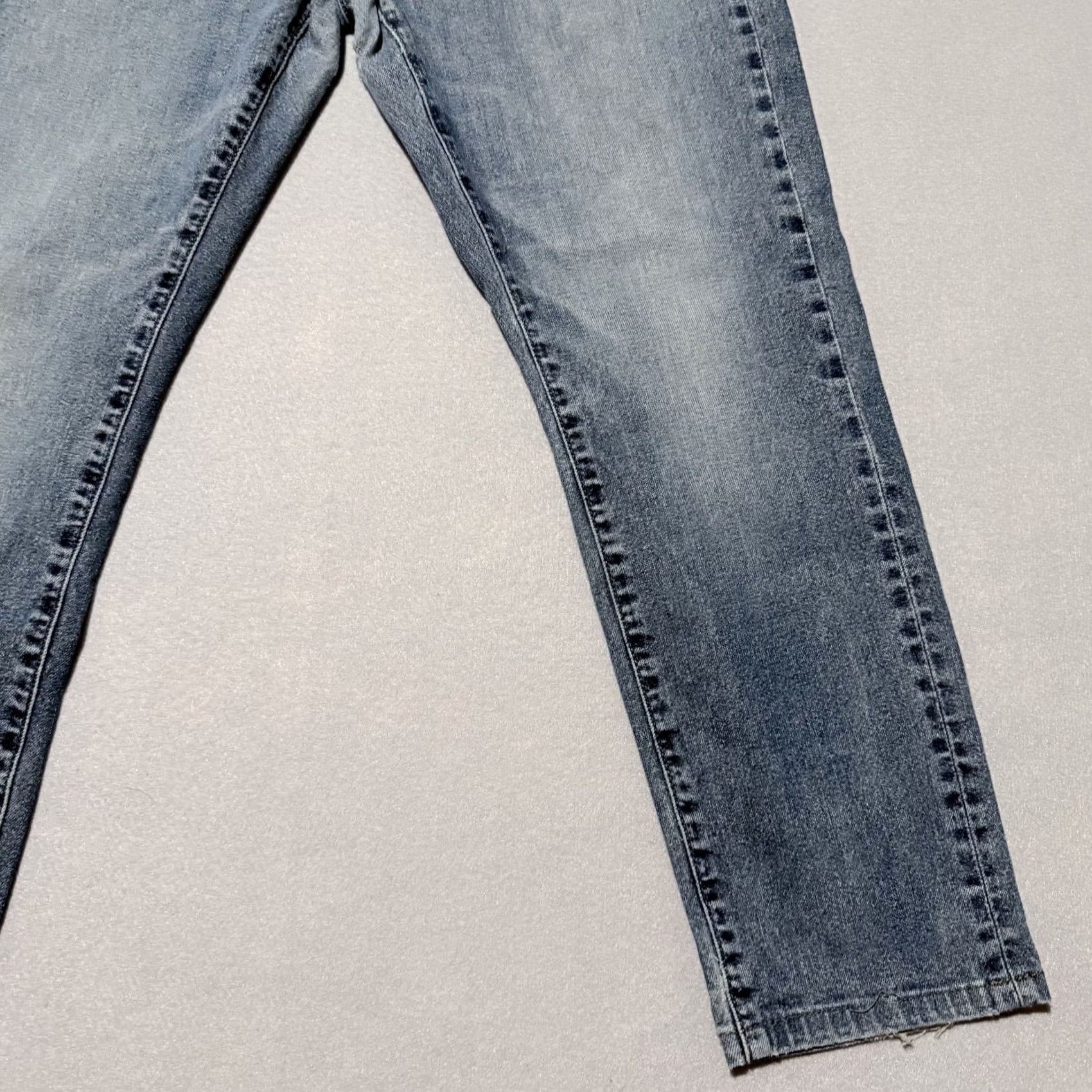 Uniqlo Uniqlo Jeans Women's 32X24 Blue Denim Mid-Rise Zip Fly Skinny 5-Pocket Design Jeans Women Blue Denim Skinny 32x24 Size 24" / US 00 / IT 34 - 6 Thumbnail