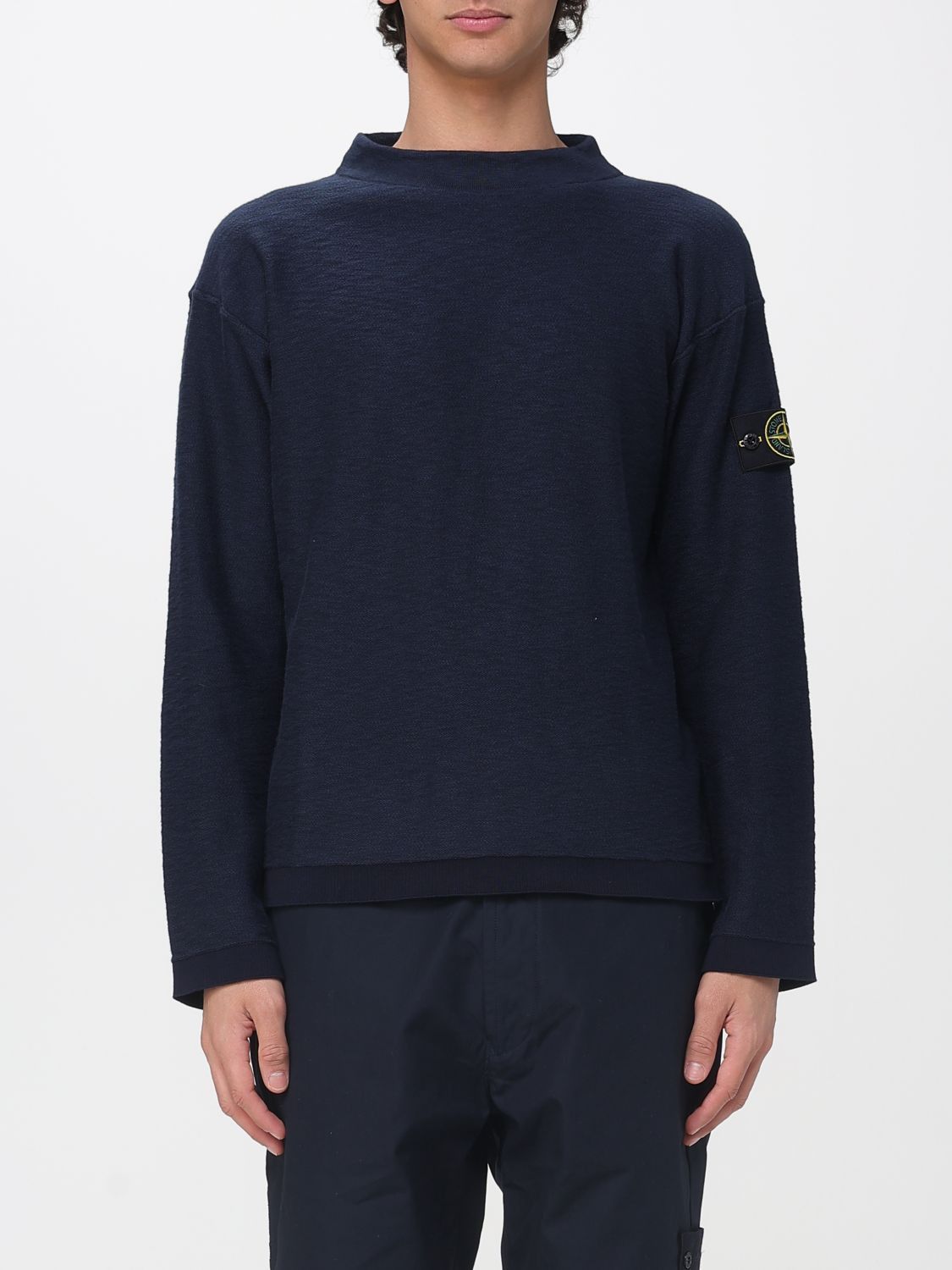 Stone Island Stone Island Sweater Men Navy Size US XL / EU 56 / 4 - 1 Thumbnail