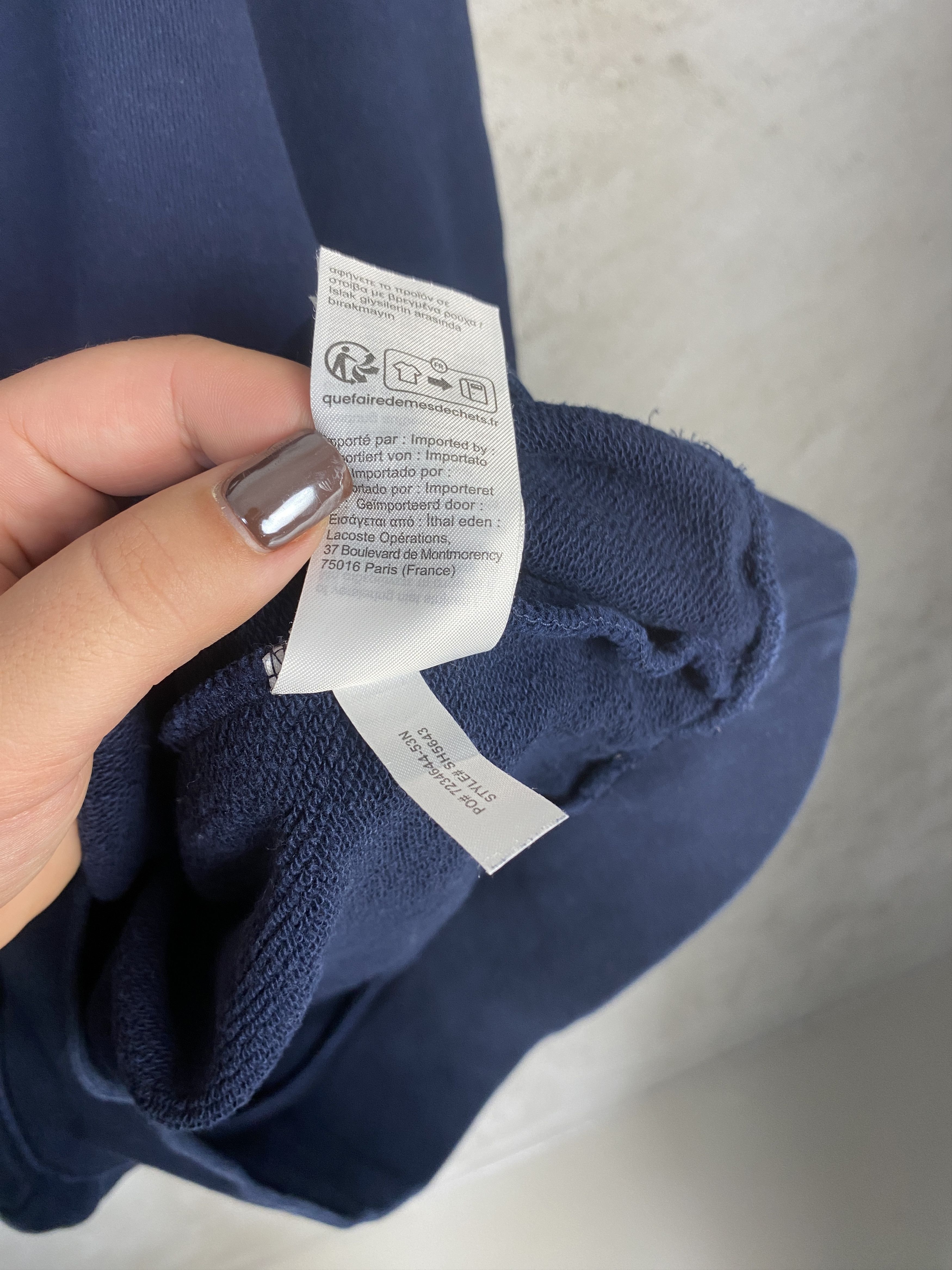 Lacoste Lacoste center logo hoodie casual Size US L / EU 52-54 / 3 - 6 Thumbnail