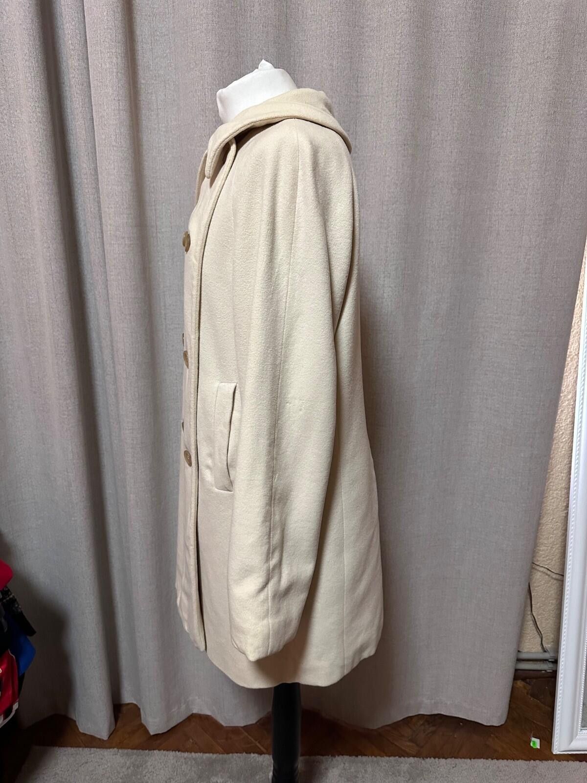 Jil Sander Jil Sander Wool Coat Sz 36 Beige Size XS / US 0-2 / IT 36-38 - 9 Thumbnail