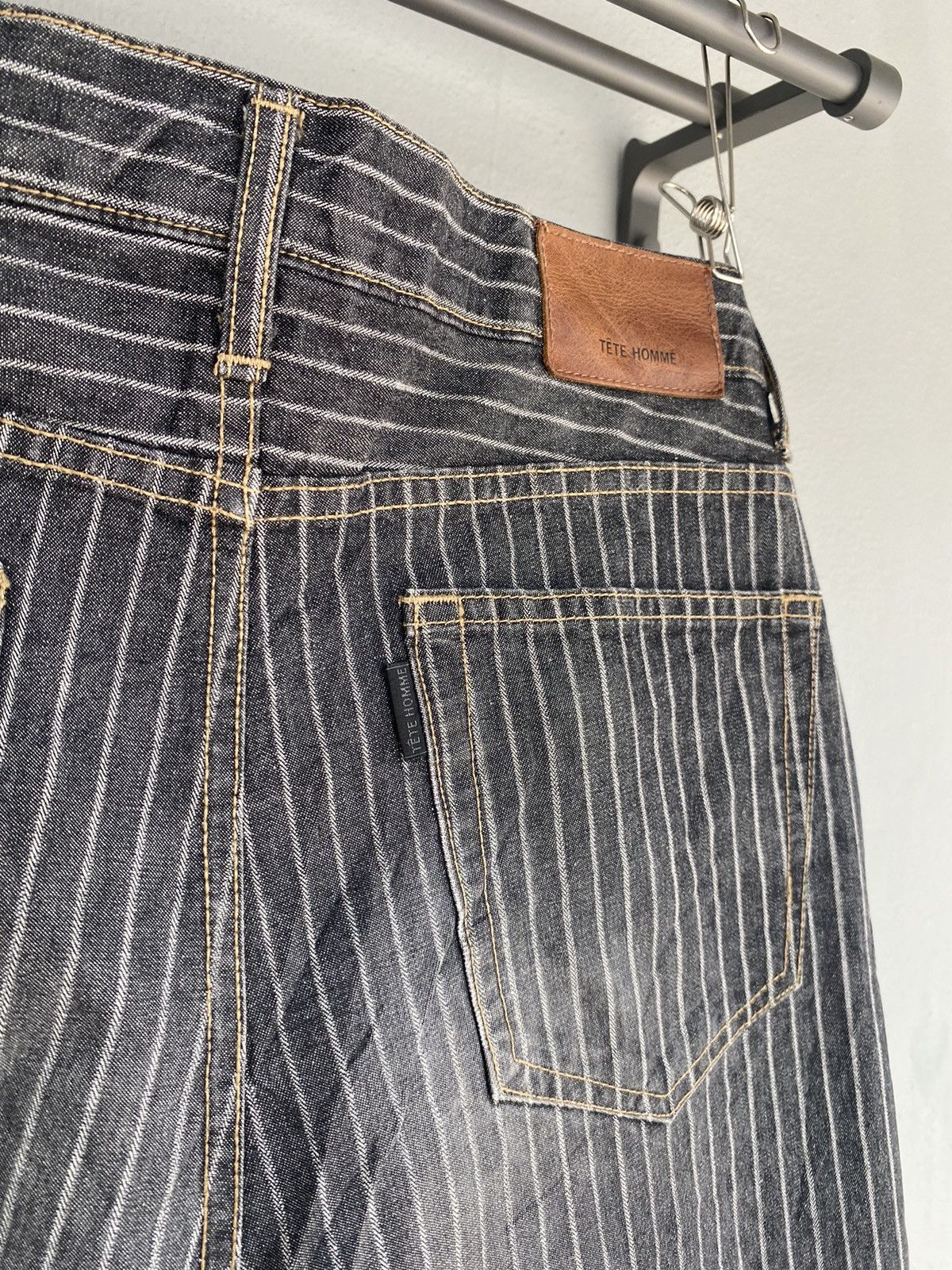 Issey Miyake × Japanese Brand × Tete Homme Tete homme pants Size US 34 / EU 50 - 9 Thumbnail