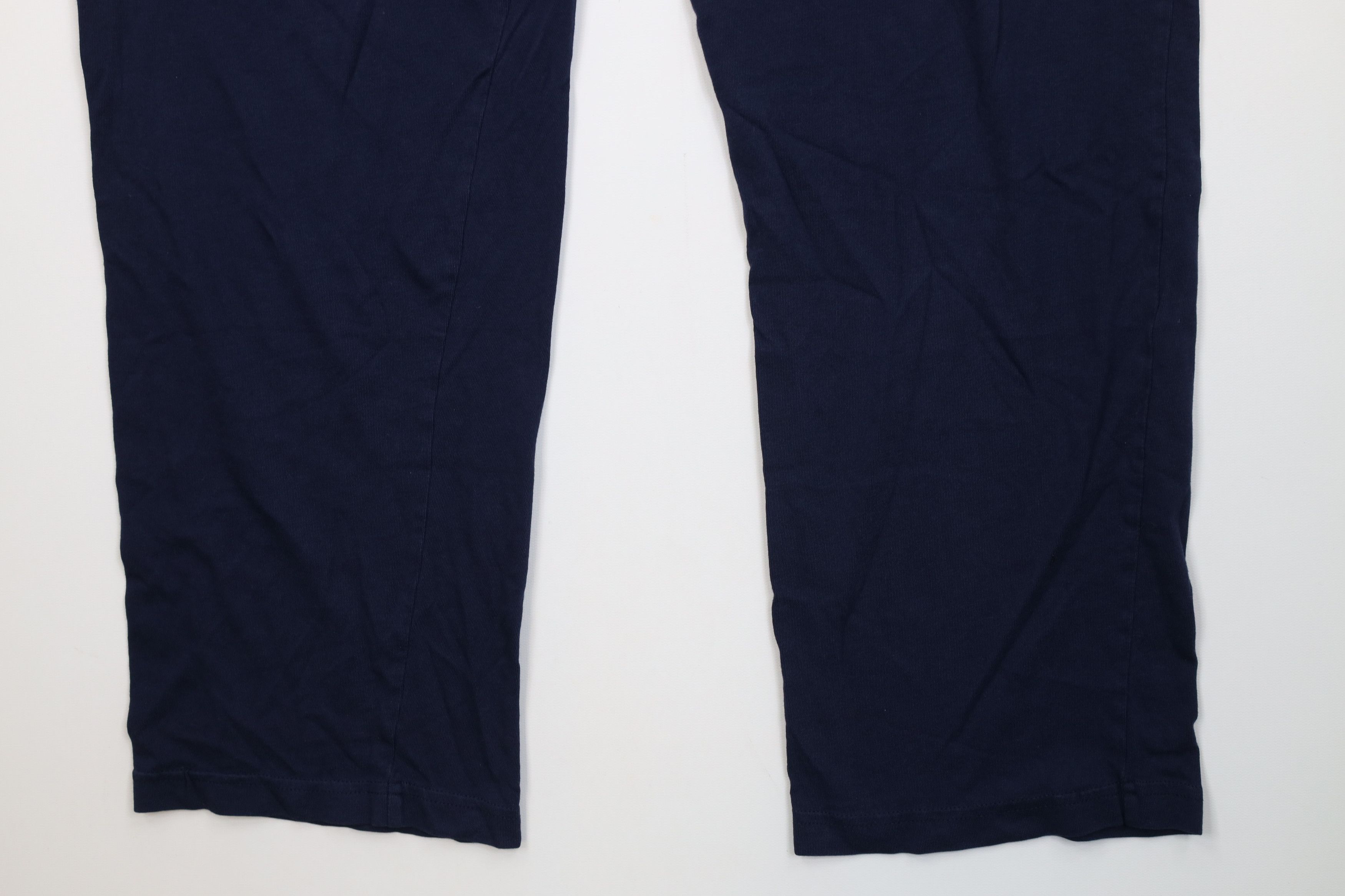Polo Ralph Lauren Vintage Y2K Ralph Lauren Wide Leg Pajama Pants Navy Blue Size US 38 / EU 54 - 4 Thumbnail