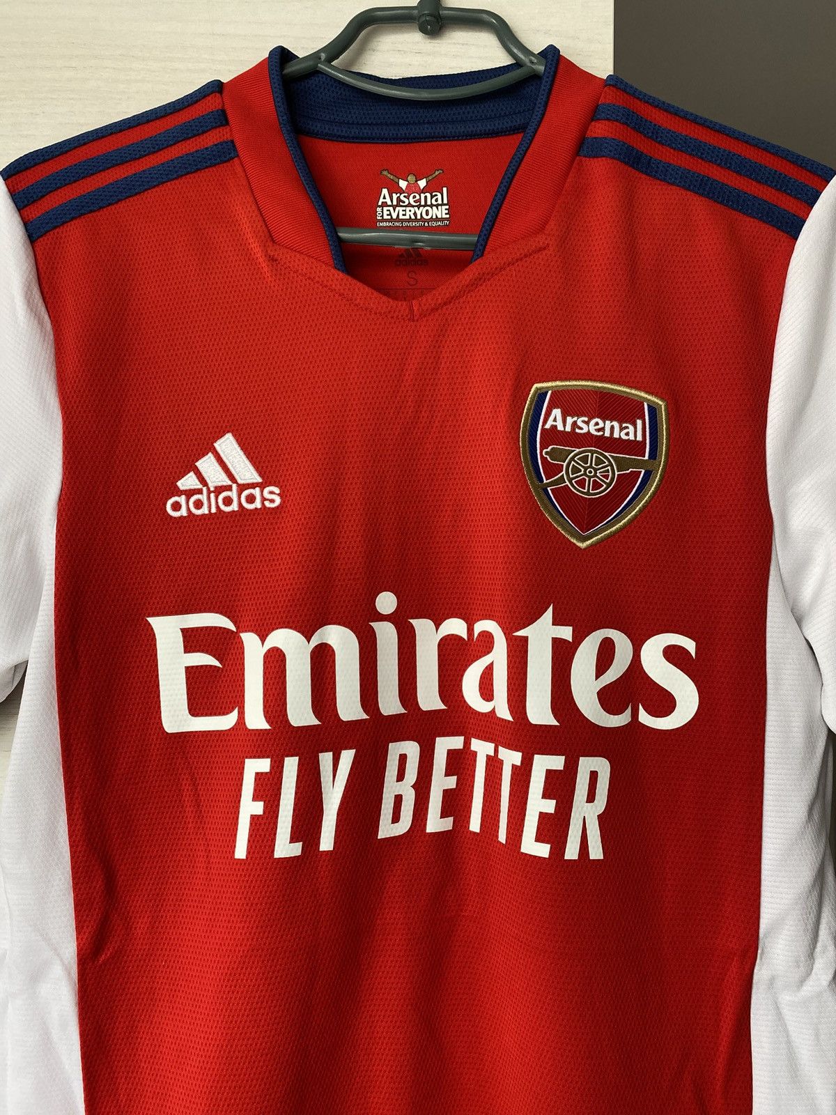 Adidas Arsenal Adidas Home Jersey Red Emirates Size S Size US S / EU 44-46 / 1 - 2 Thumbnail