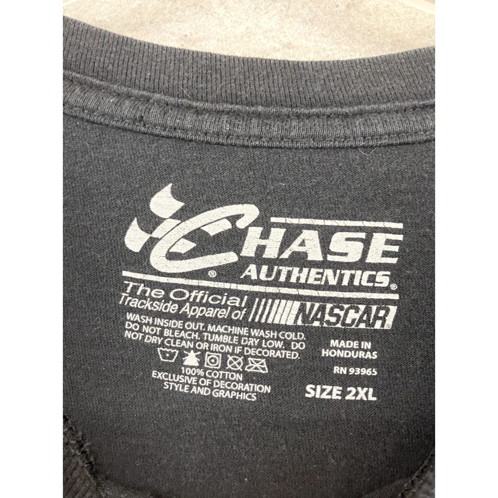 Chase Authentics NASCAR Tony Stewart Chase Authentics Black TShirt Mens 2XL Number Fourteen Shirt Men Black NASCAR Size US XXL / EU 58 / 5 - 4 Thumbnail