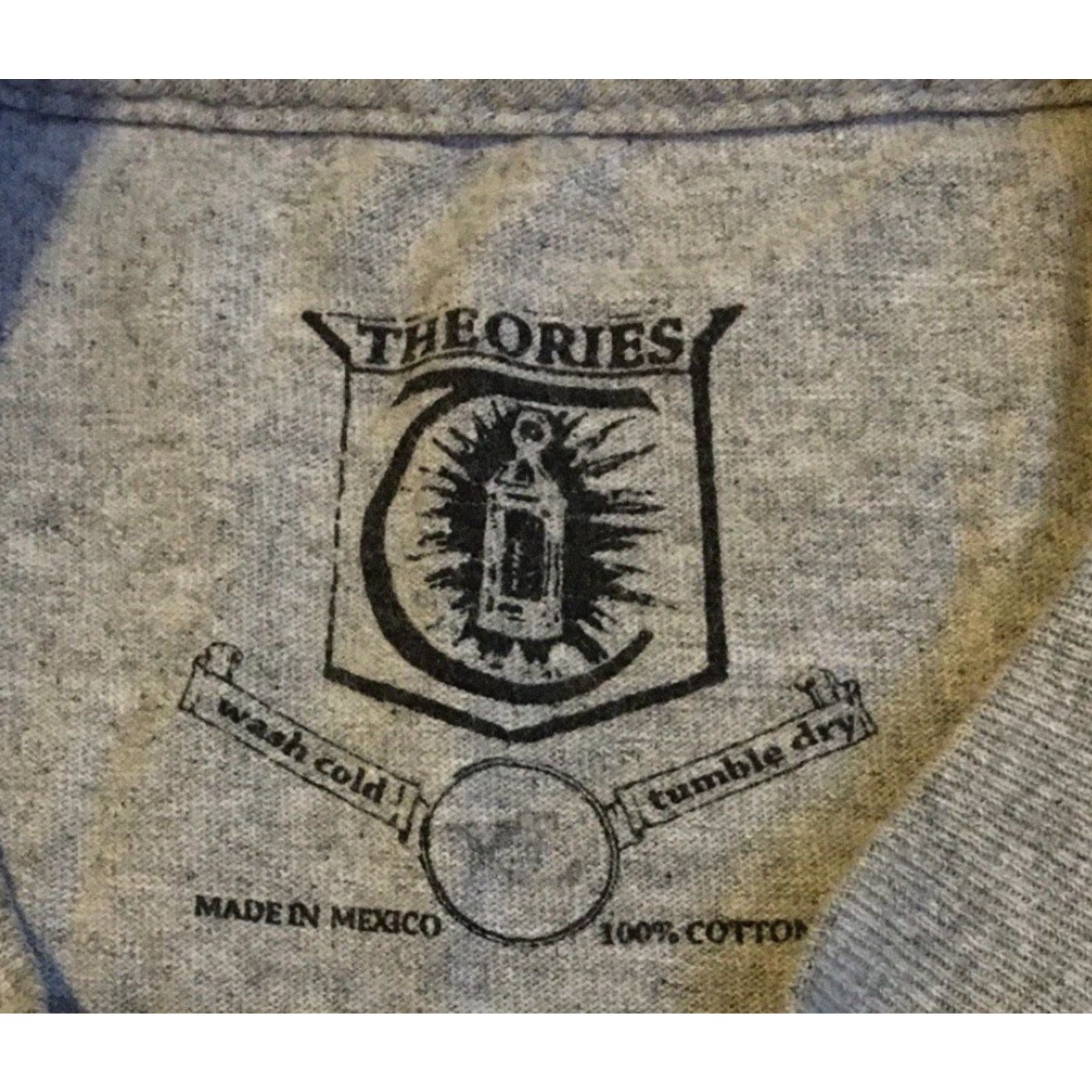 Spitfire Spitfire Theories Of Atlantis TOA Shirt XL Gray Distressed Skateboarding Grunge 80s 90s USA California Hip Hop Punk Retro Rock Religion? (Oops) Size US XL / EU 56 / 4 - 7 Thumbnail