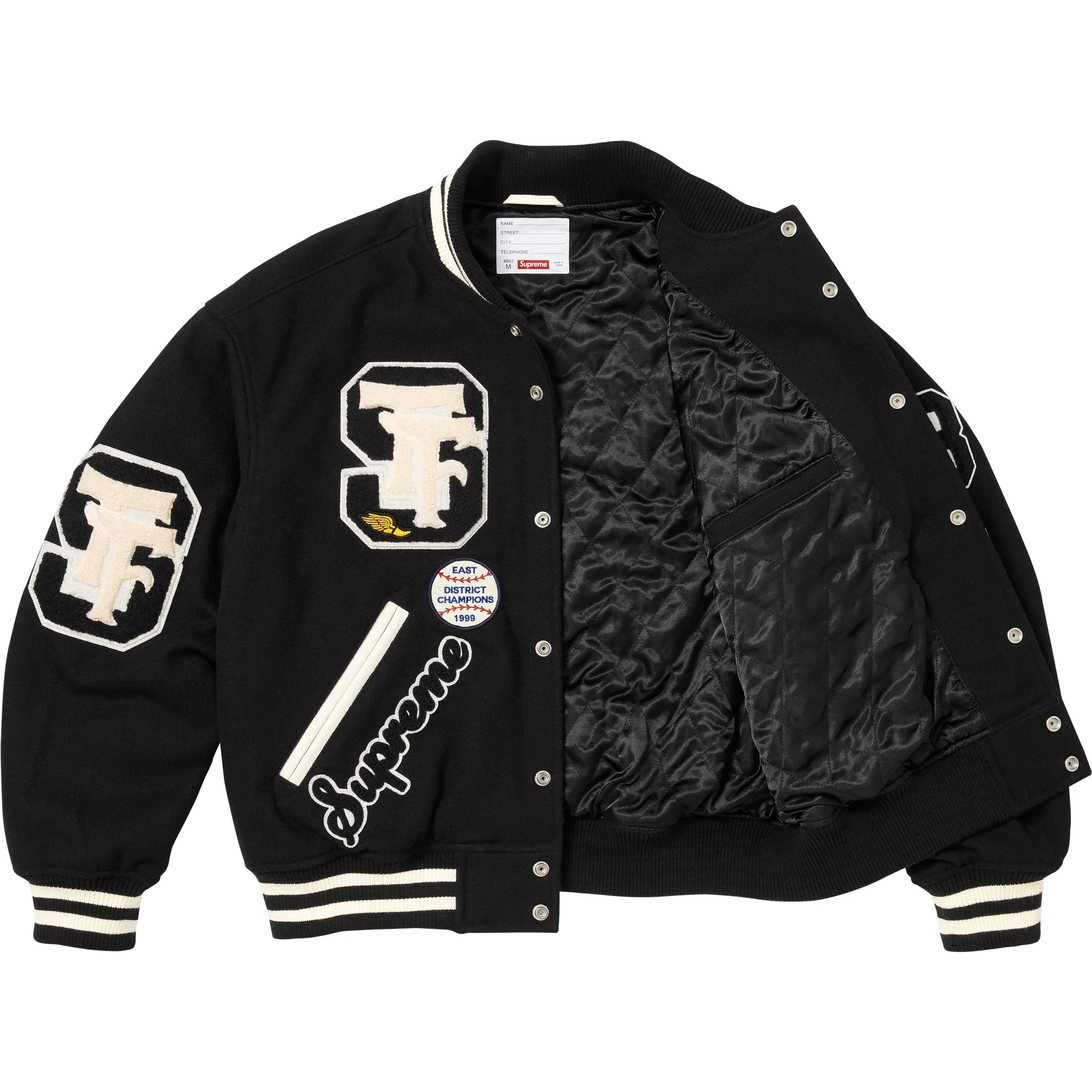 Supreme Supreme Drill Team Varsity Jacket Size US S / EU 44-46 / 1 - 2 Thumbnail