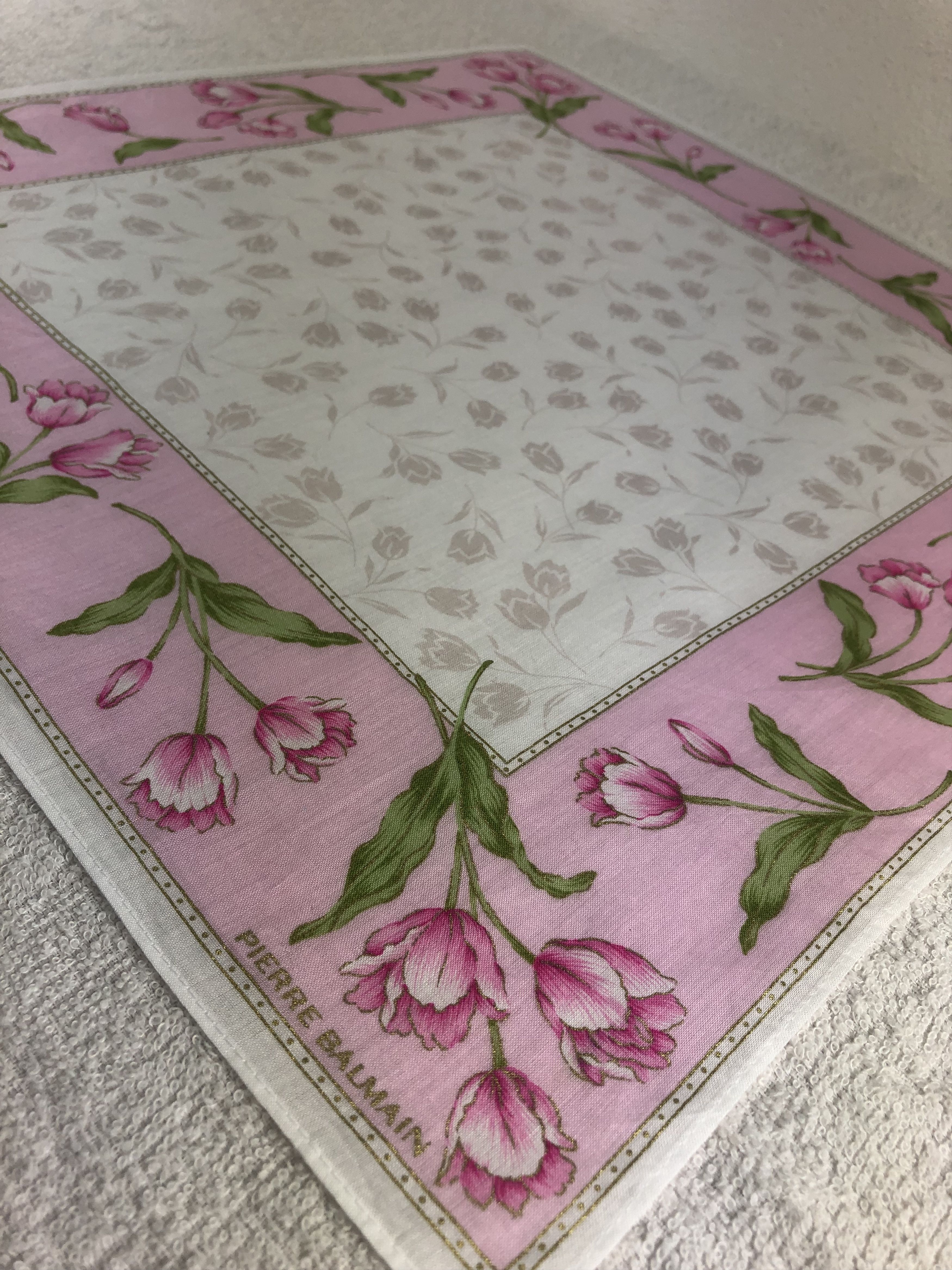 Pierre Balmain Pierre Balmain Handkerchief / Bandana / Neckerchief C286 Size ONE SIZE - 4 Thumbnail