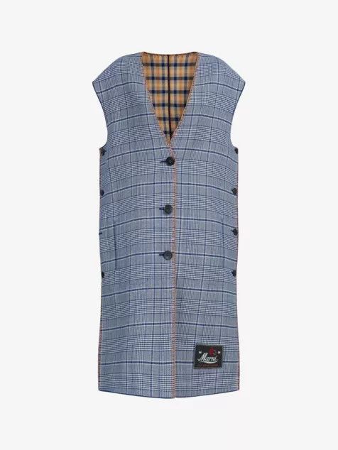 oc11z0525 Wool Blend Waistcoat in Multicolor