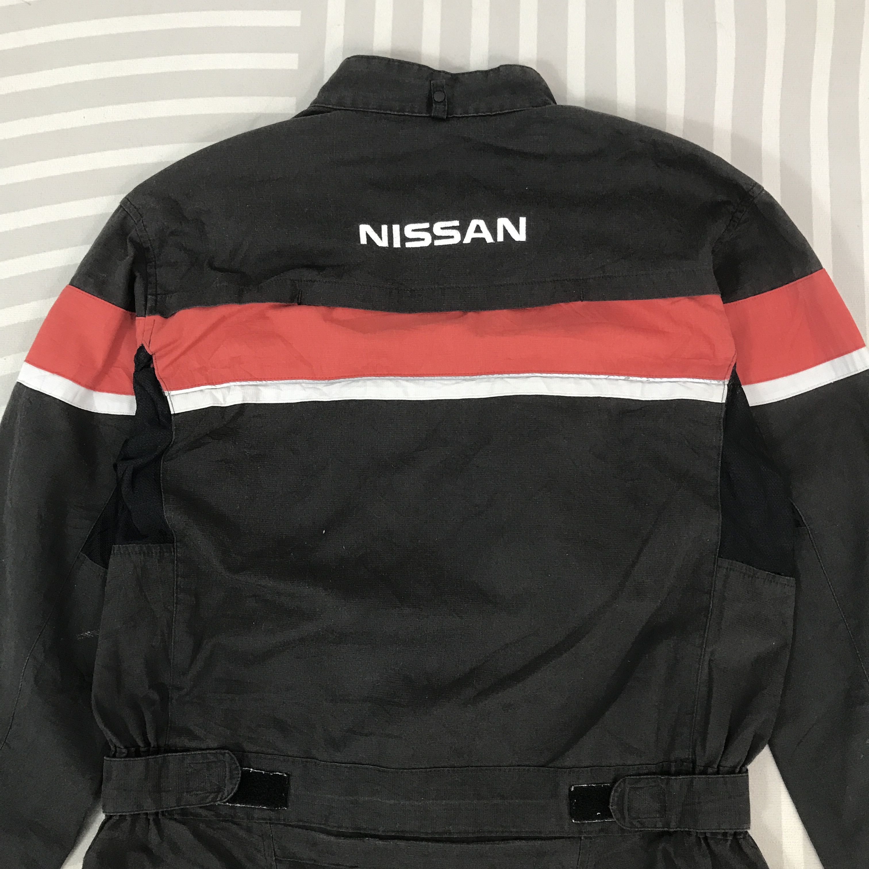 Japanese Brand Vintage Nissan Coverall Jacket K67B21 Size US L / EU 52-54 / 3 - 5 Thumbnail