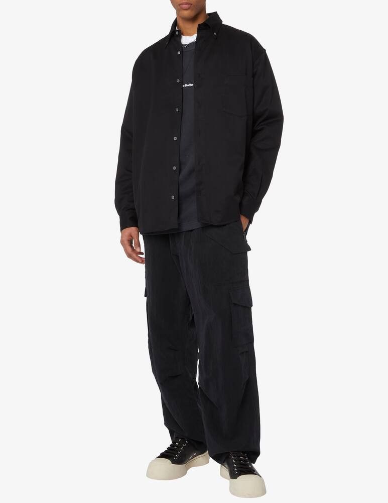 Acne Studios Acne Studios Odrox Cotton Twill Overshirt Size US S / EU 44-46 / 1 - 5 Thumbnail