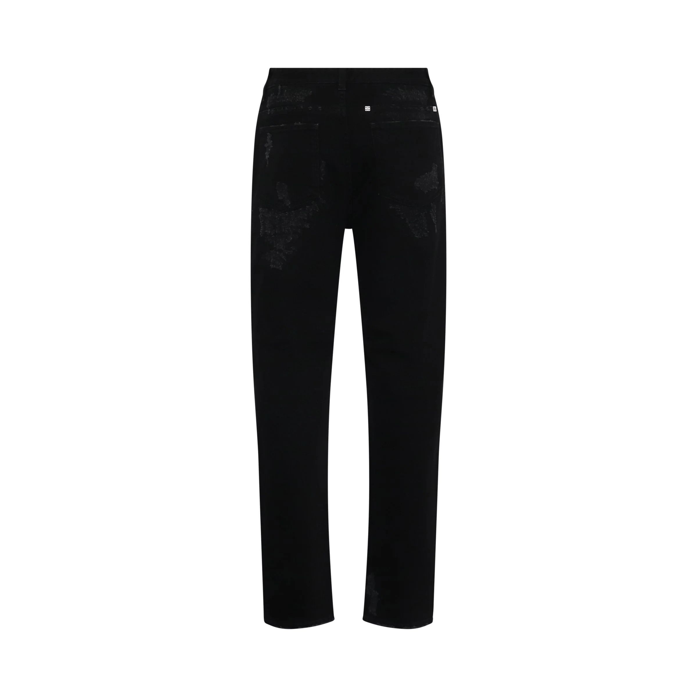 Givenchy o1mris0824 Denim Jeans in Black Size US 31 - 4 Thumbnail