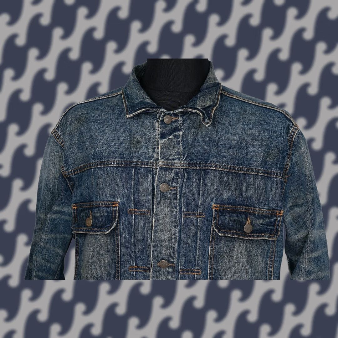 Polo Ralph Lauren Polo Ralph Lauren Jacket Denim XL Mens Blue Old School Polo Ralph Lauren Denim Jacket XL Men Blue Solid Pattern Casual Button Closure Regular Size Size US XL / EU 56 / 4 - 1 Thumbnail