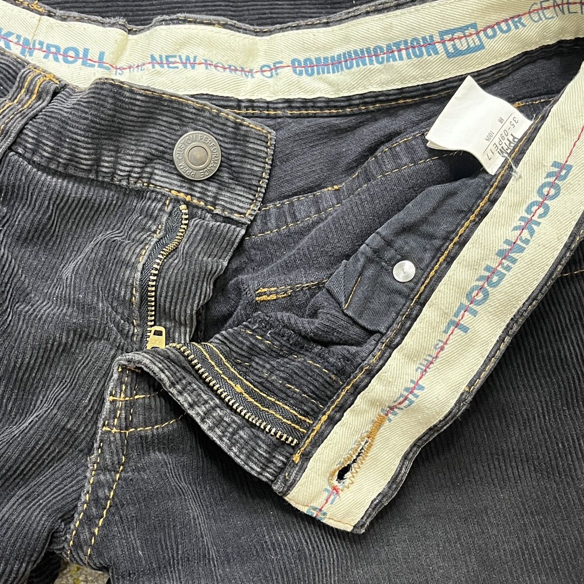 PPFM PPFM Flare Denim Jeans Size US 30 / EU 46 - 20 Thumbnail