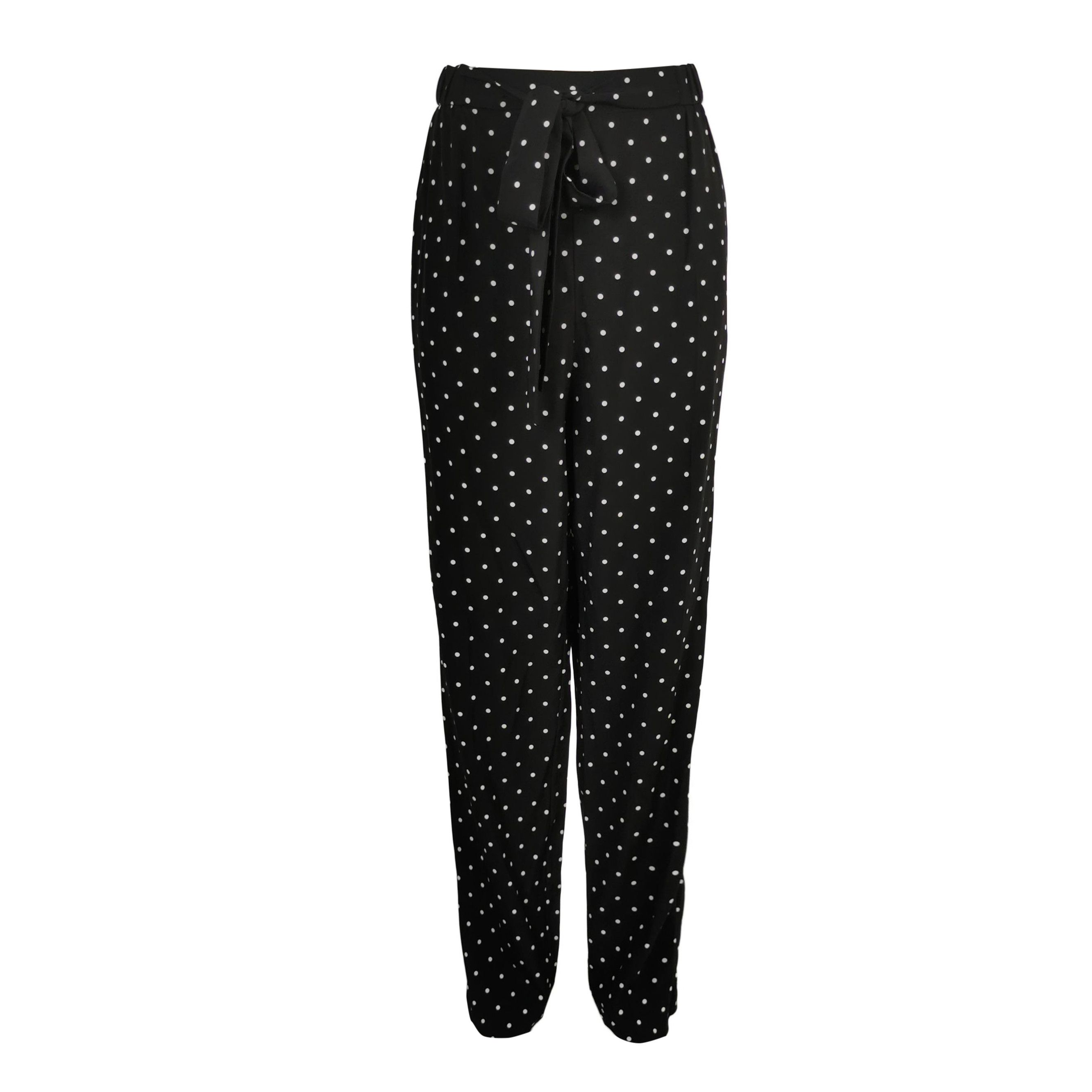 Prada Prada Color-Blocked Silk Trousers Size 42 0089 Size 42" / US 20 - 1 Thumbnail