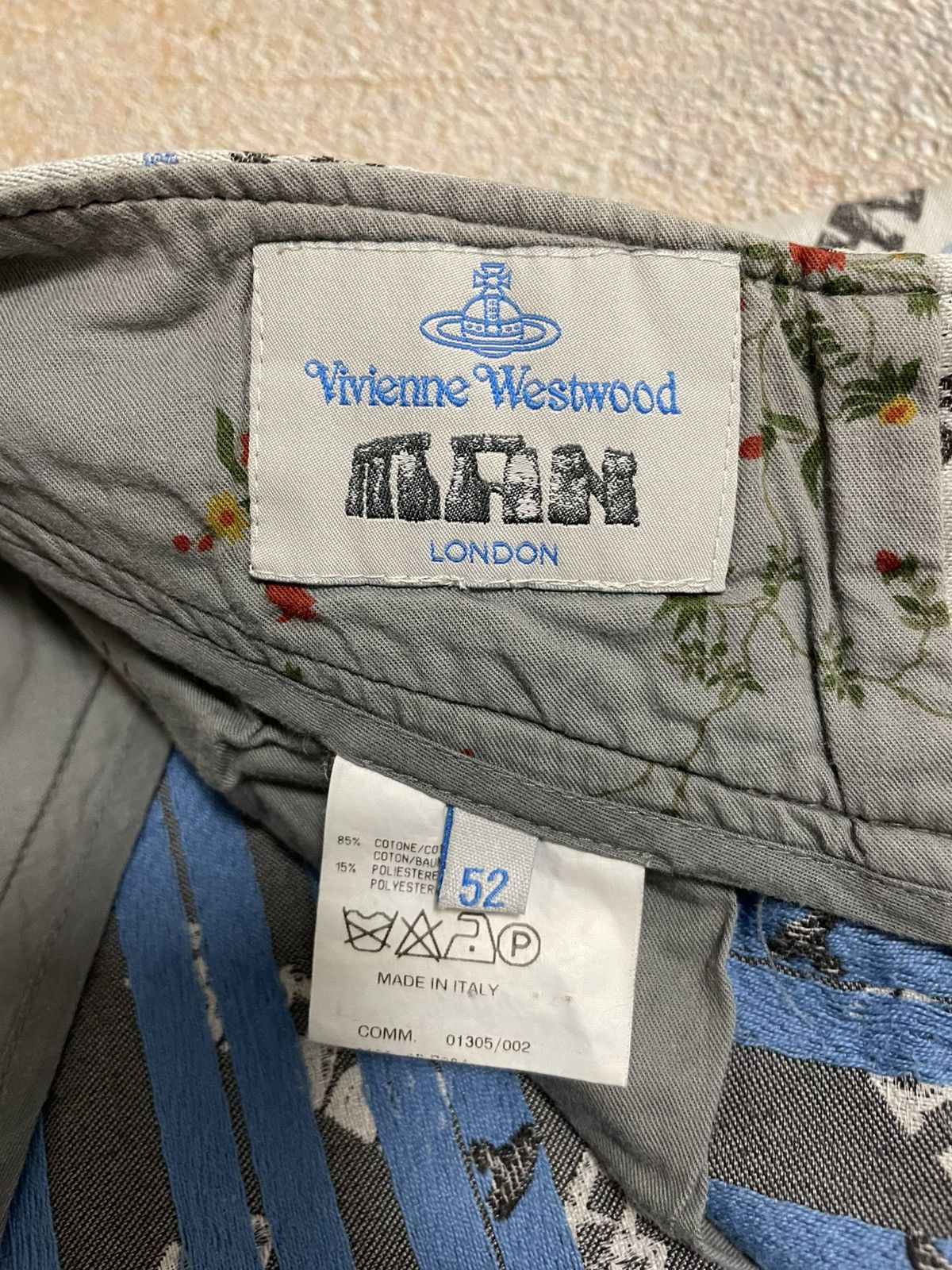 Vivienne Westwood Vivienne Westwood F/W 2000 Runway Monogram Pants Size US 32 / EU 48 - 7 Thumbnail