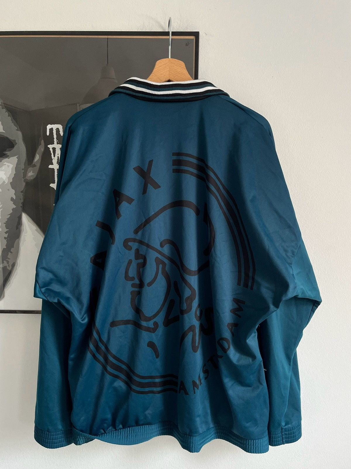 Umbro × Vintage Vintage Umbro Ajax 1995 1996 Training Track Soccer Jacket Size US XL / EU 56 / 4 - 2 Thumbnail