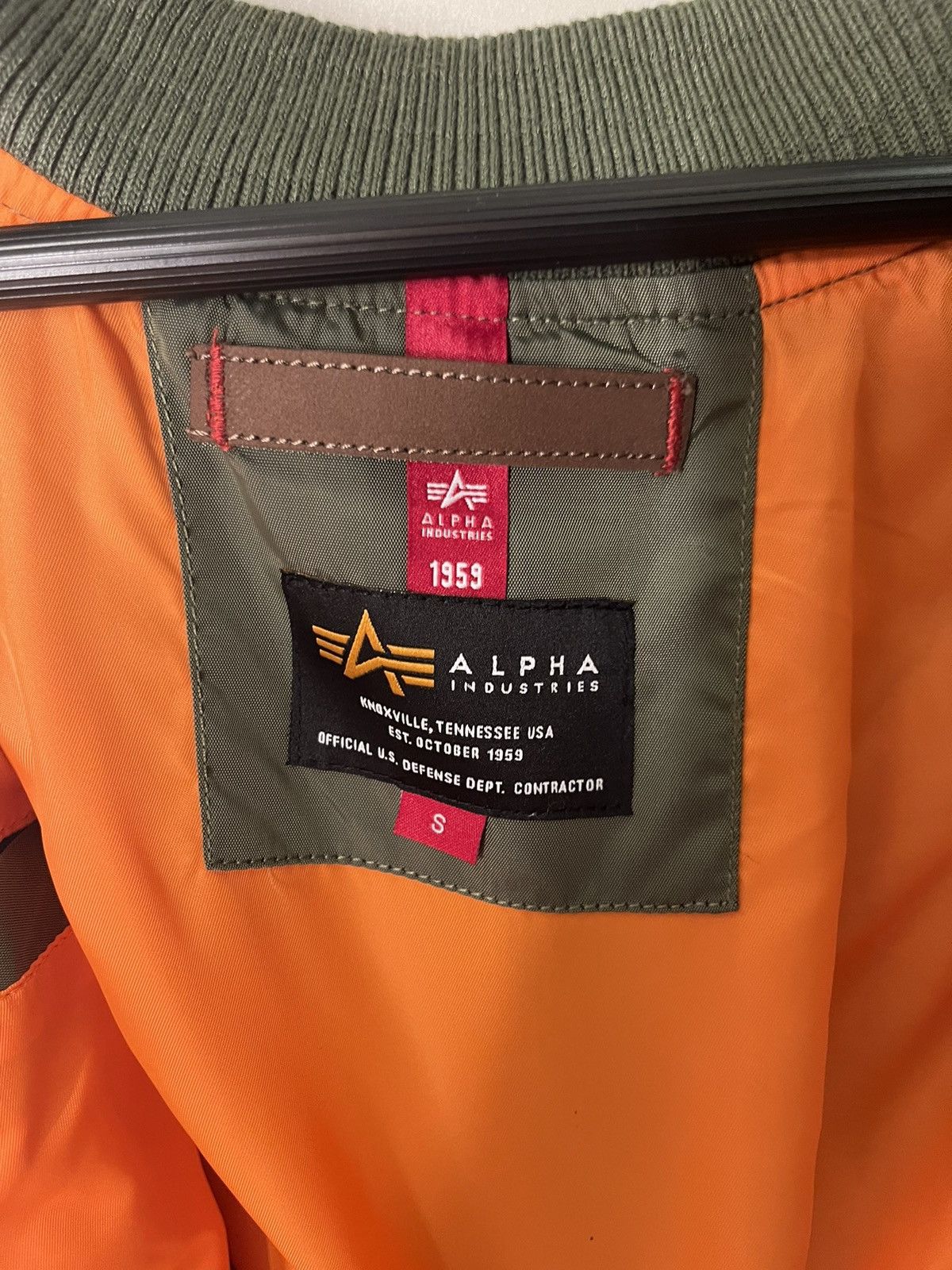 Alpha Industries Bomber MA-1 Alpha Industries, Slim Fit Size US S / EU 44-46 / 1 - 12 Thumbnail