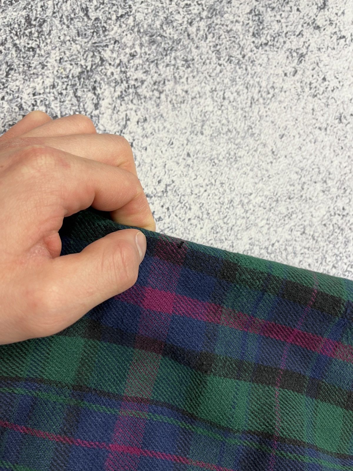 Flannel × Vintage Vintage 90’s Codet Made in USA Flannel Plaid Shirt Jacket Size US L / EU 52-54 / 3 - 16 Thumbnail