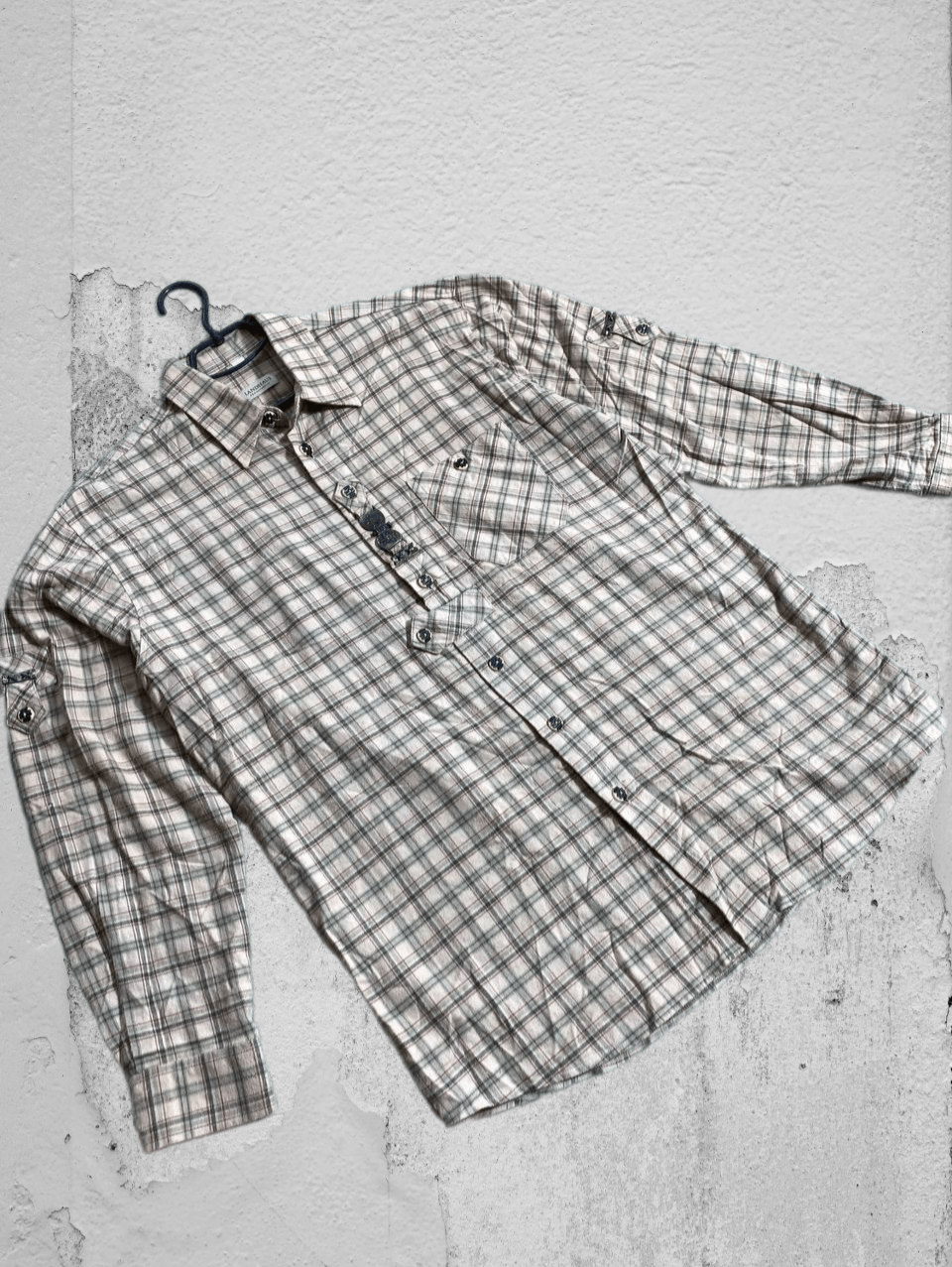 Vintage Vintage Men’s Button Up Shirt Flannel Size US L / EU 52-54 / 3 - 1 Thumbnail