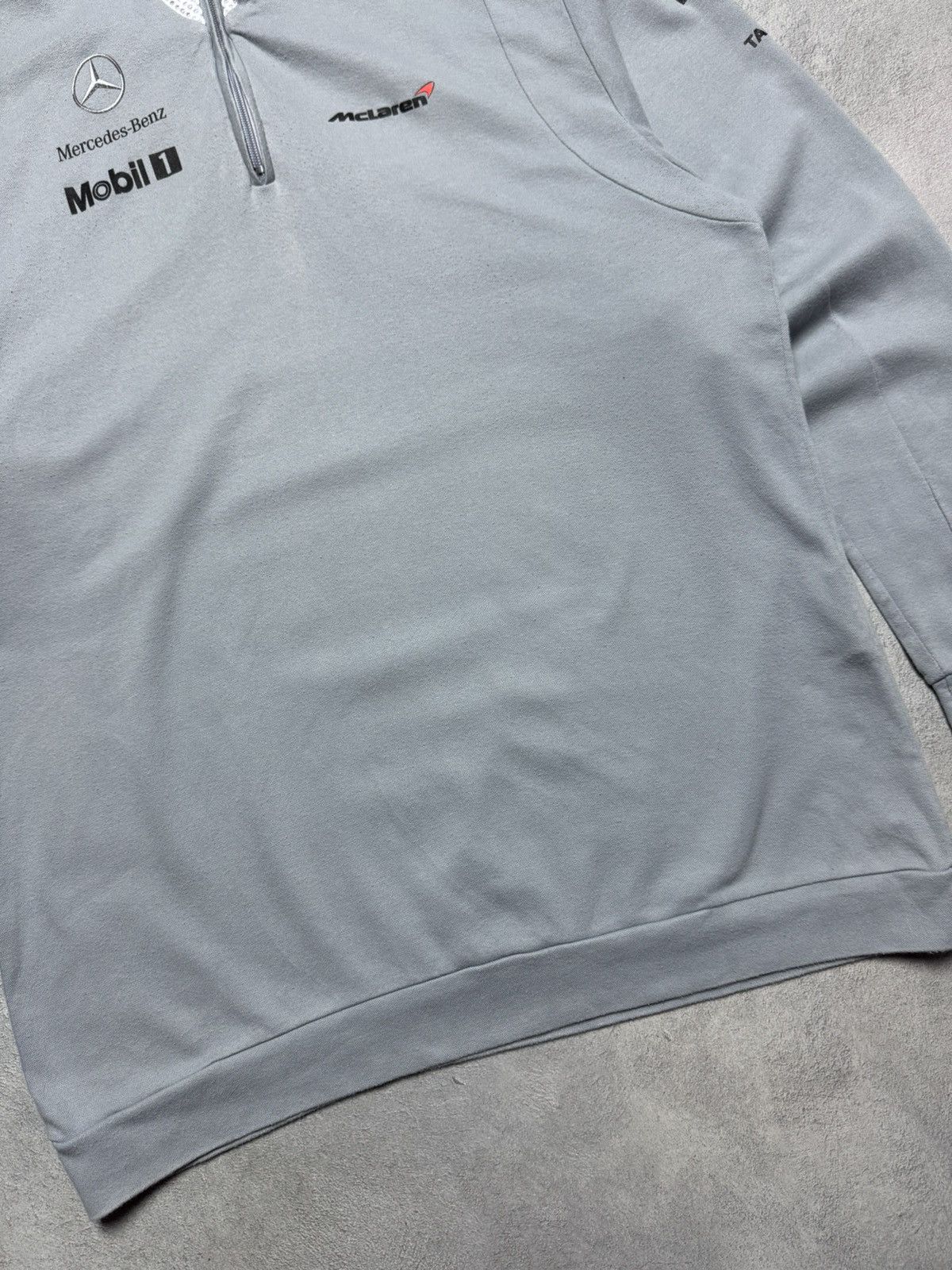 Mercedes-Benz Mercedes Benz McLaren F1 Racing Team 1/4 Zip Sweater Size US XXL / EU 58 / 5 - 4 Thumbnail