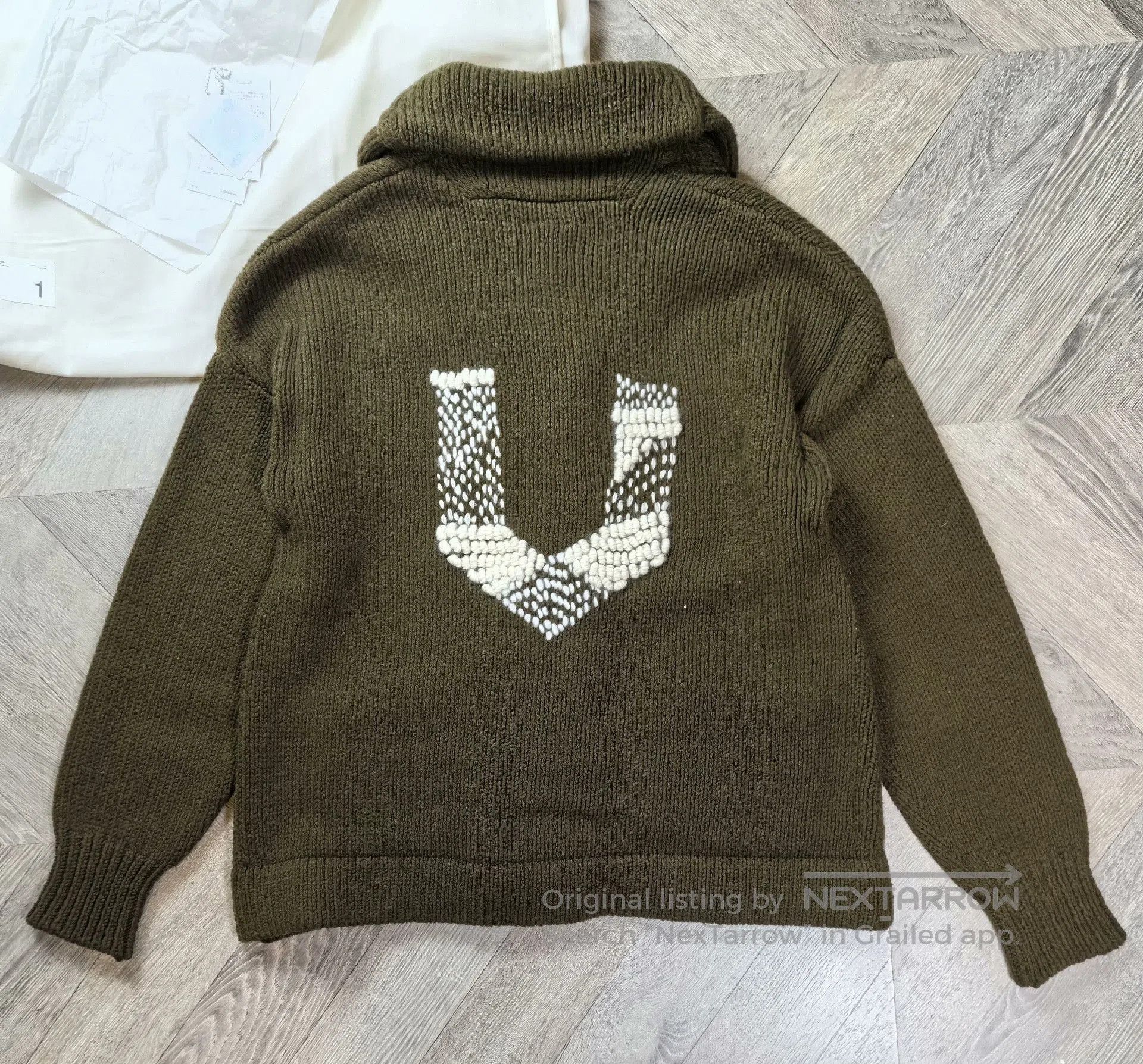 Visvim VISVIM Sturgis Sweater with Flag Design | Grailed