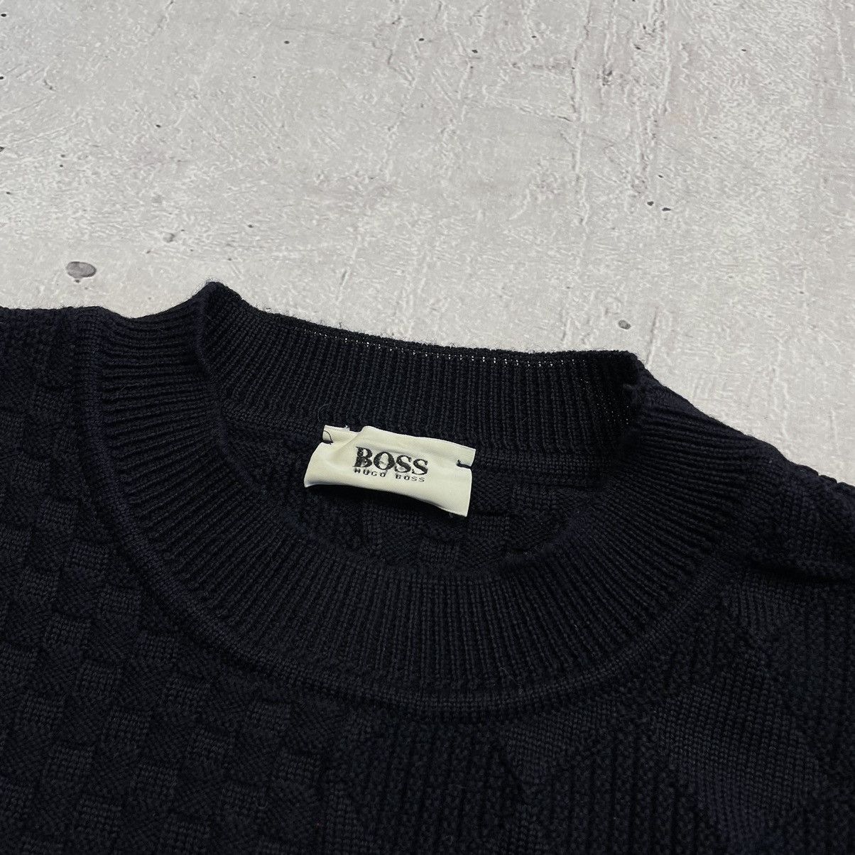 Hugo Boss × Vintage Vintage 90’s Hugo Boss knit Sweater y2k Size US L / EU 52-54 / 3 - 6 Thumbnail