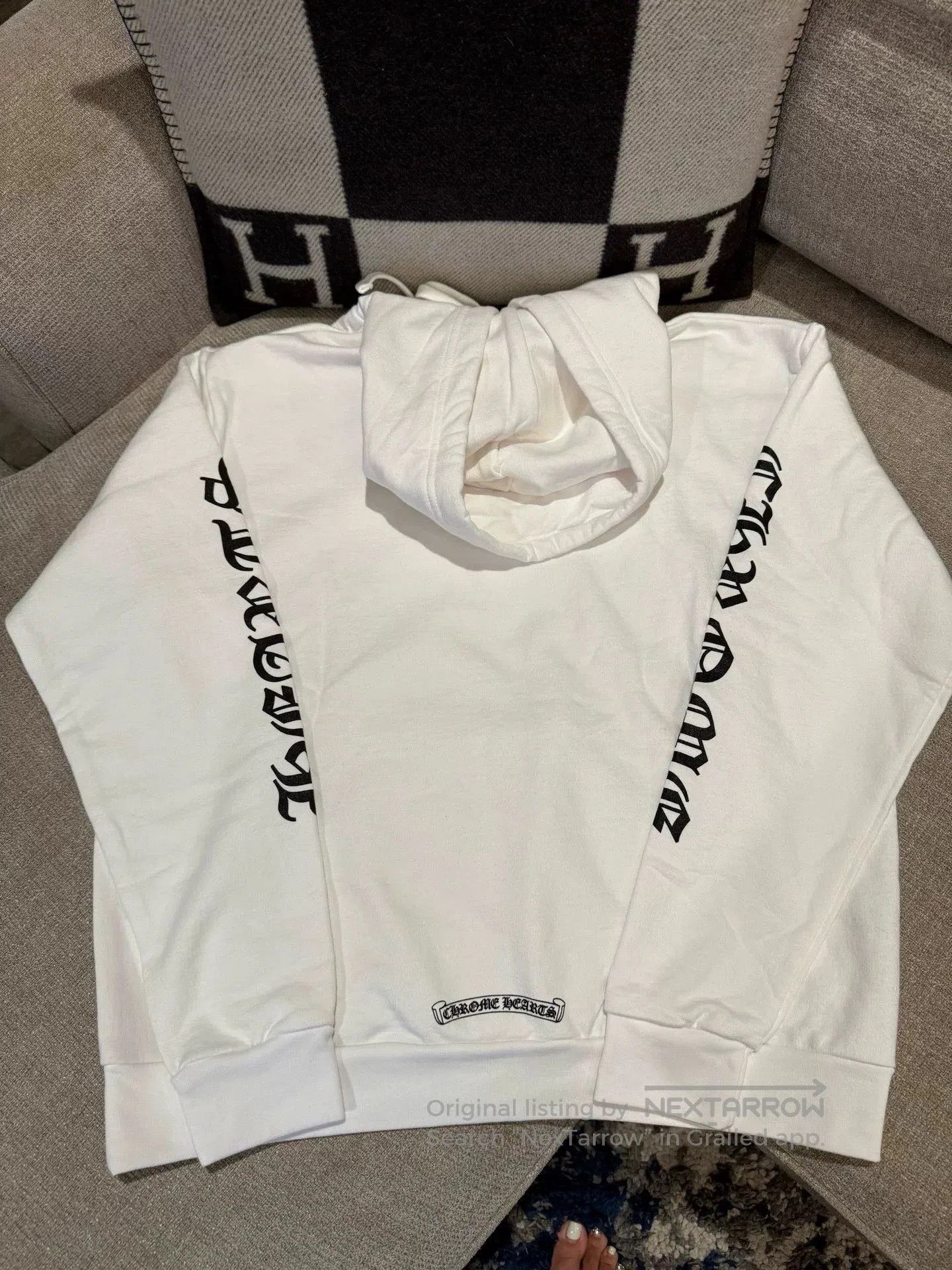 Chrome Hearts Chrome Hearts White Unisex Sweatshirt. Size US M / EU 48-50 / 2 - 2 Thumbnail
