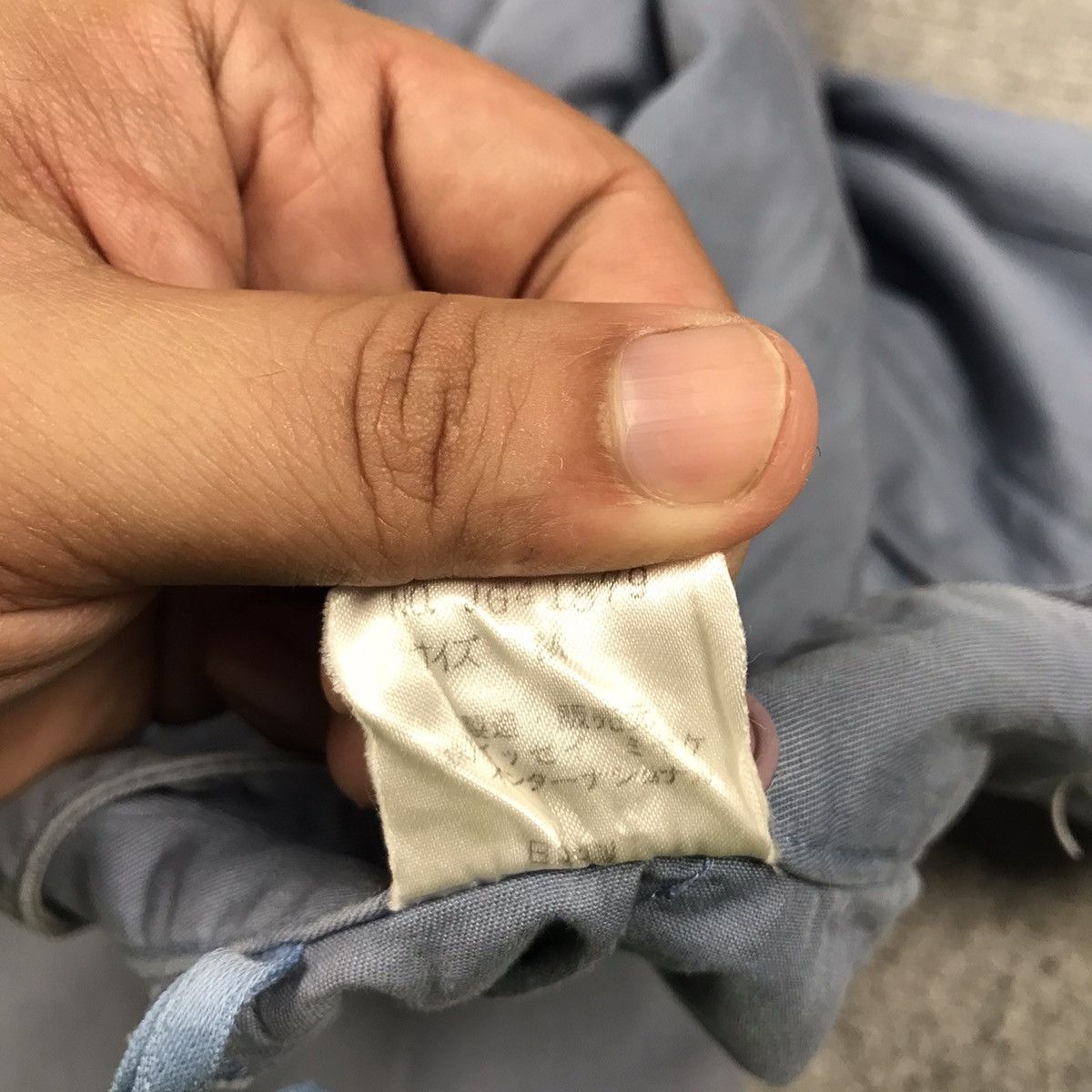 Issey Miyake × Vintage 90s Issey Miyake faded blue gray colour woman pants Size 24" / US 00 / IT 34 - 18 Thumbnail