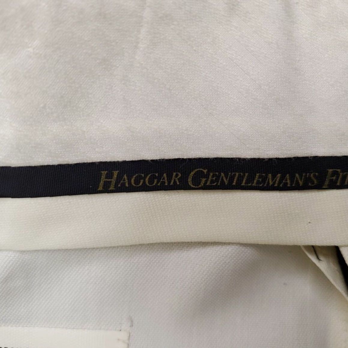 Haggar VINTAGE Haggar Pants Men 34x30 Gray Wool Blend Pleated Gentleman Fit Dress Retro Size US 34 / EU 50 - 7 Thumbnail