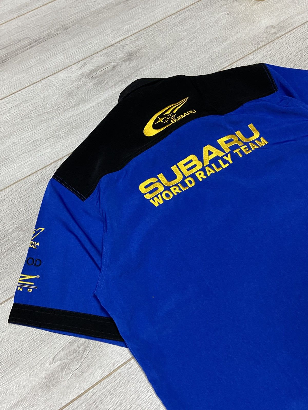 Formula 1 Vintage Subaru World Rally Team Shirt Mercedes BMW Honda Size US XL / EU 56 / 4 - 6 Thumbnail