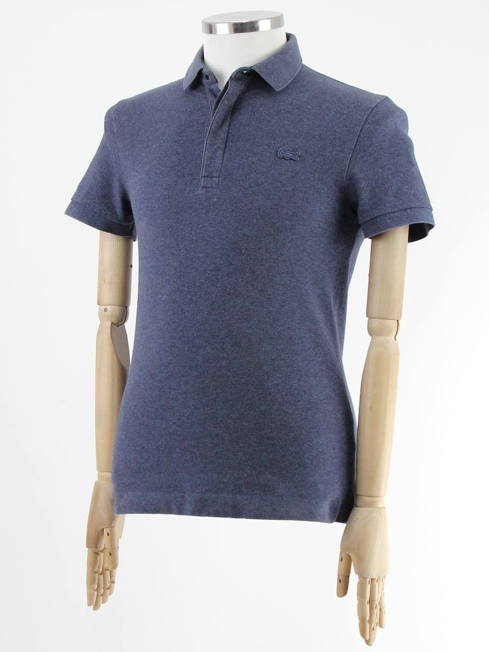 Lacoste LACOSTE Blue polo shirt with logo Size US S / EU 44-46 / 1 - 2 Thumbnail