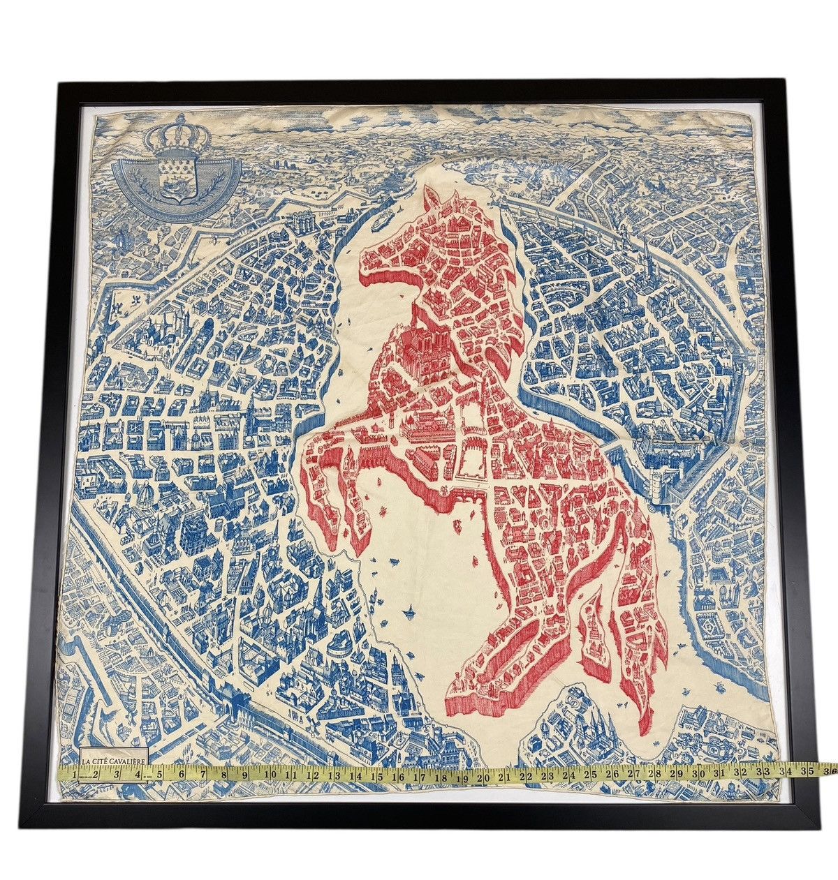 Hermes Vintage Hermes La Cite Cavaliere Silk Scarf Size ONE SIZE - 17 Thumbnail