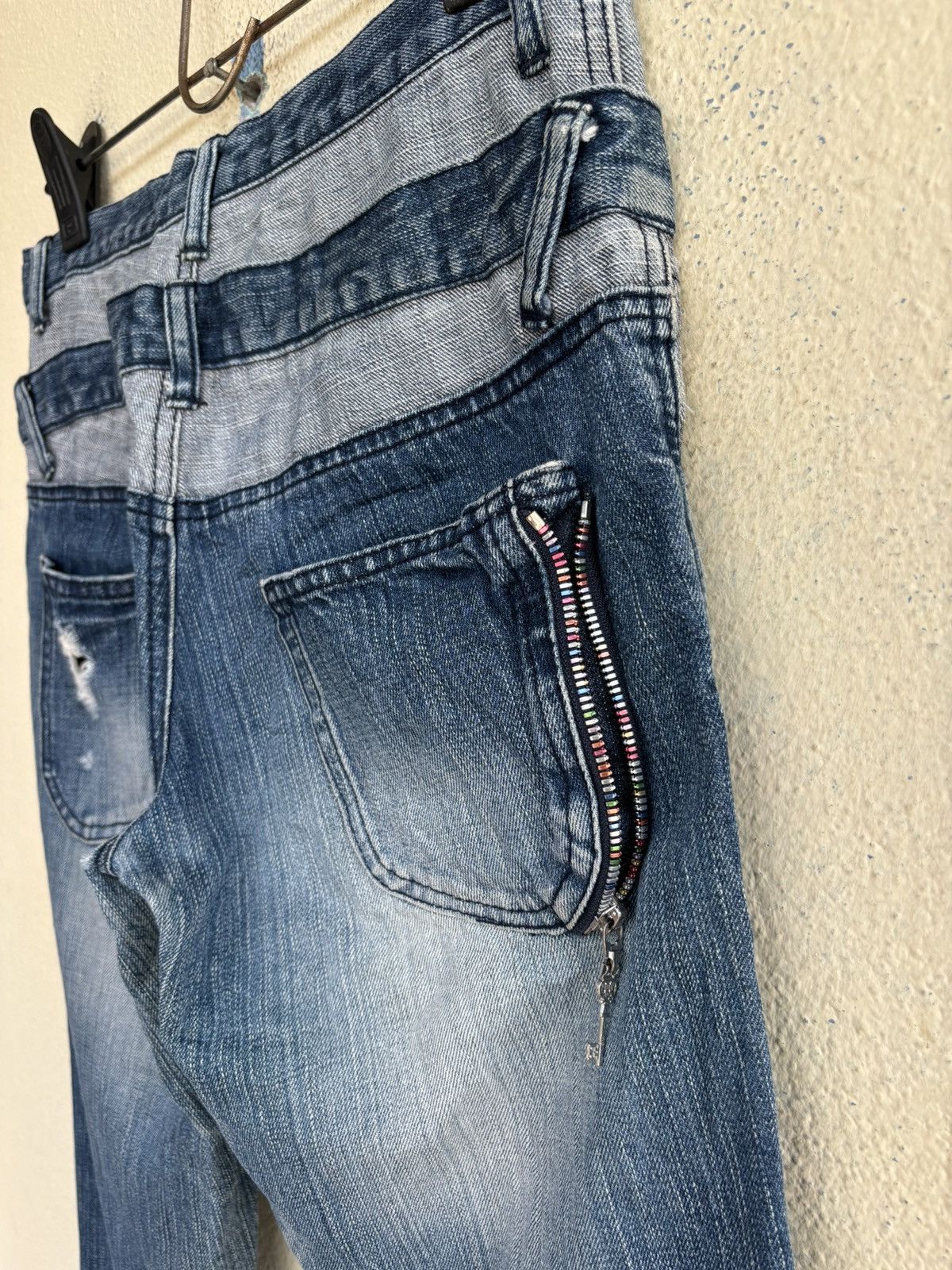Japanese Brand WG Double Waist Jean Size 26" / US 2 / IT 38 - 7 Thumbnail