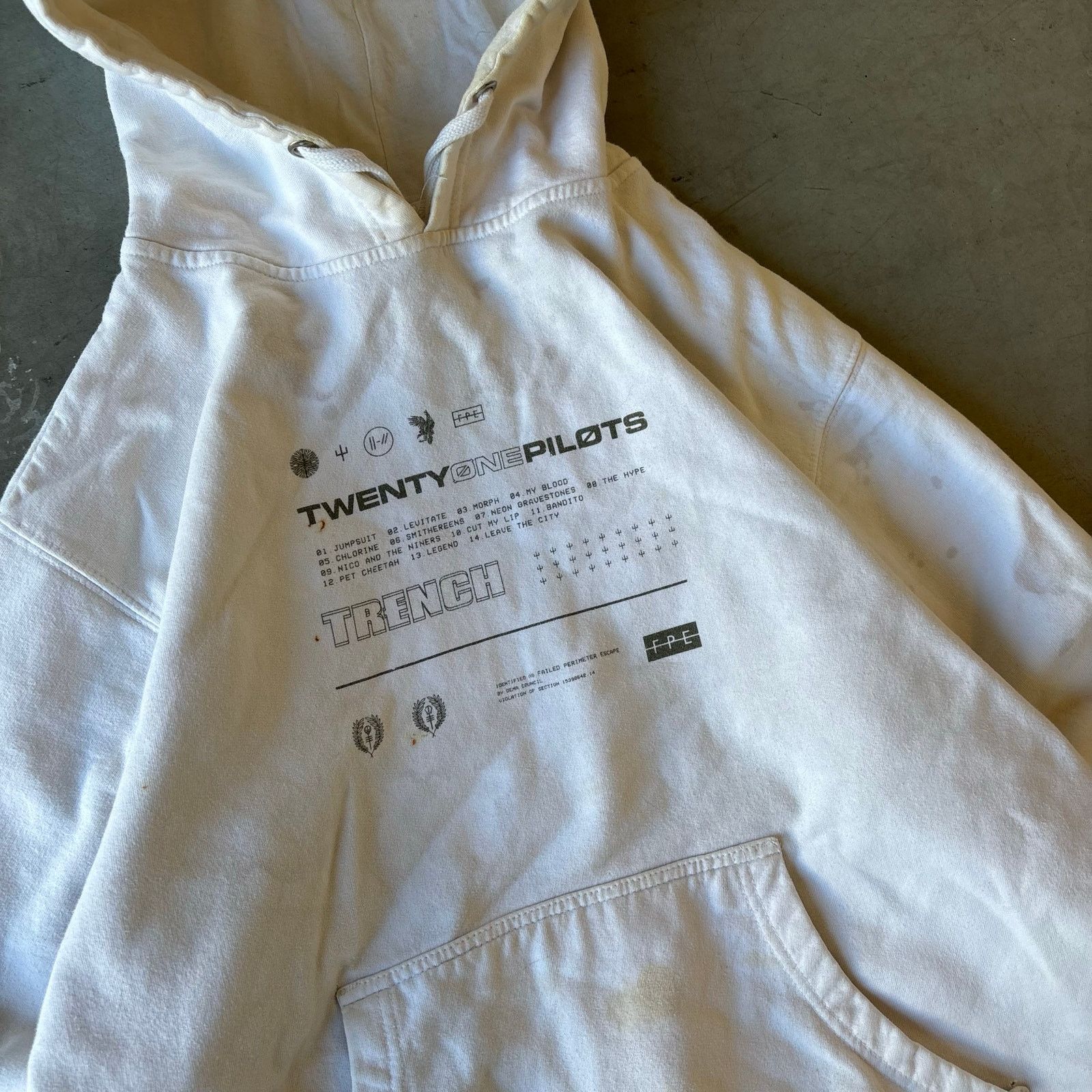 Vintage twenty one pilots trench era hoodie Size US M / EU 48-50 / 2 - 2 Thumbnail