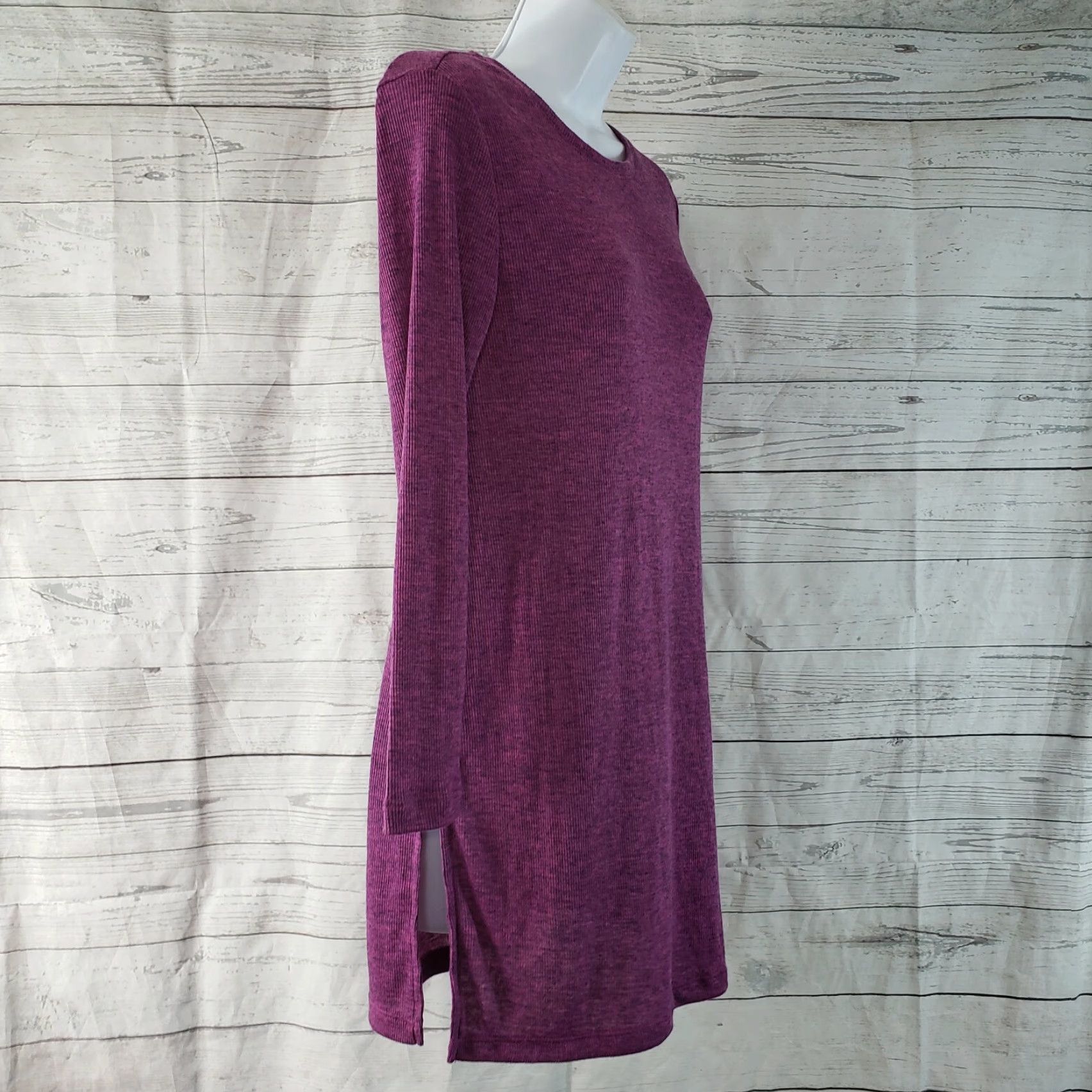 Old Navy Old Navy Womens Tunic Top Small Purple Long Sleeve Shirt Blouse 80% polyester 20% rayon Casual Gift Ready Womens Size S / US 4 / IT 40 - 2 Thumbnail